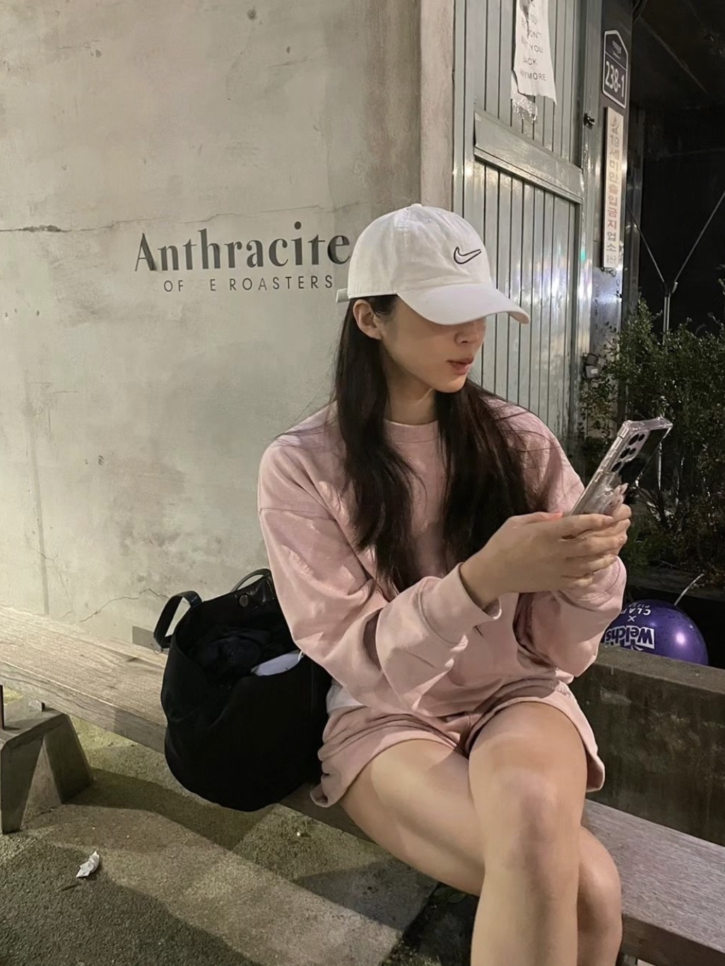 Nike NSW Heritage 86 Adjustable Cap White 착용 스타일