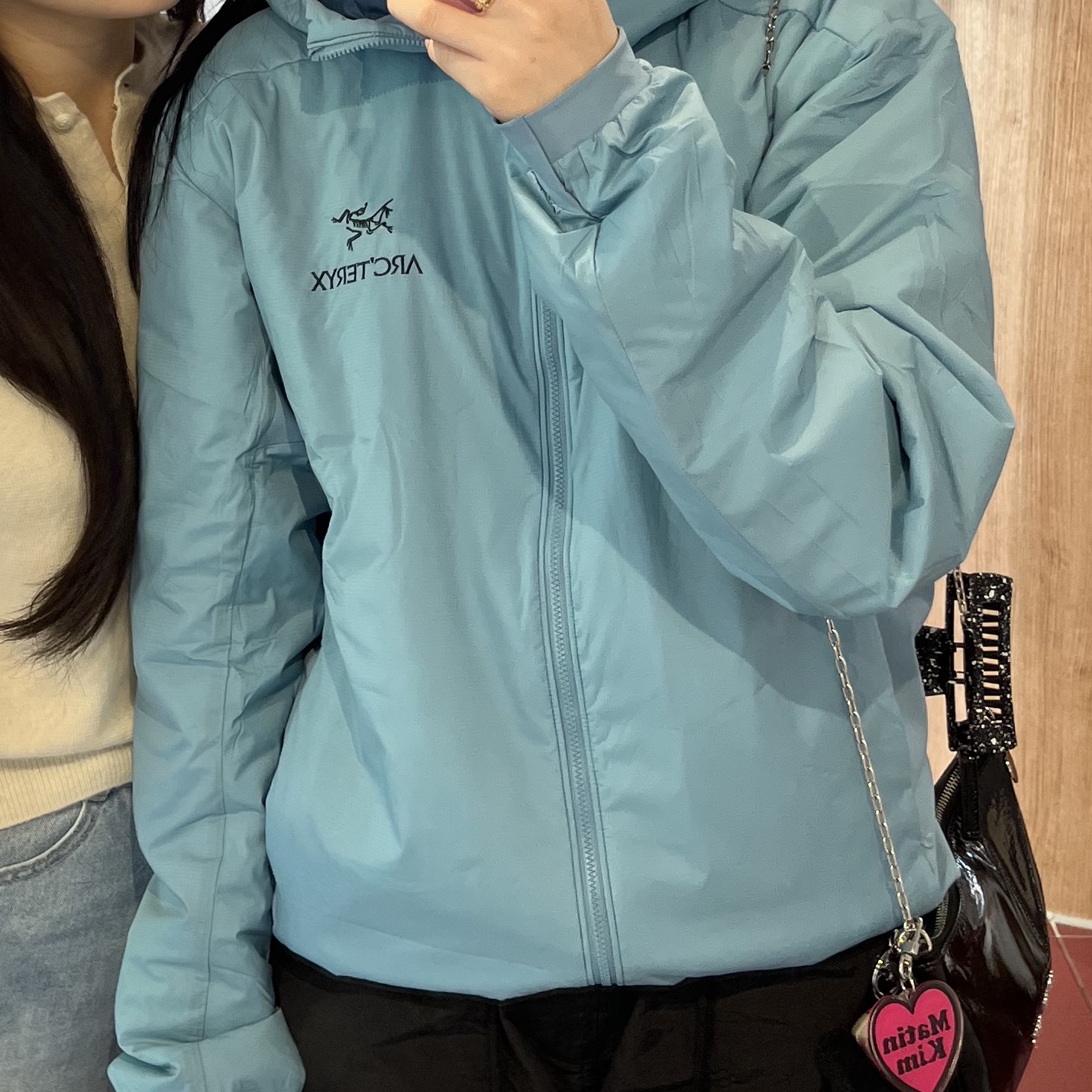 Arc'teryx Atom LT Hoody Solace 착용 스타일 - 1