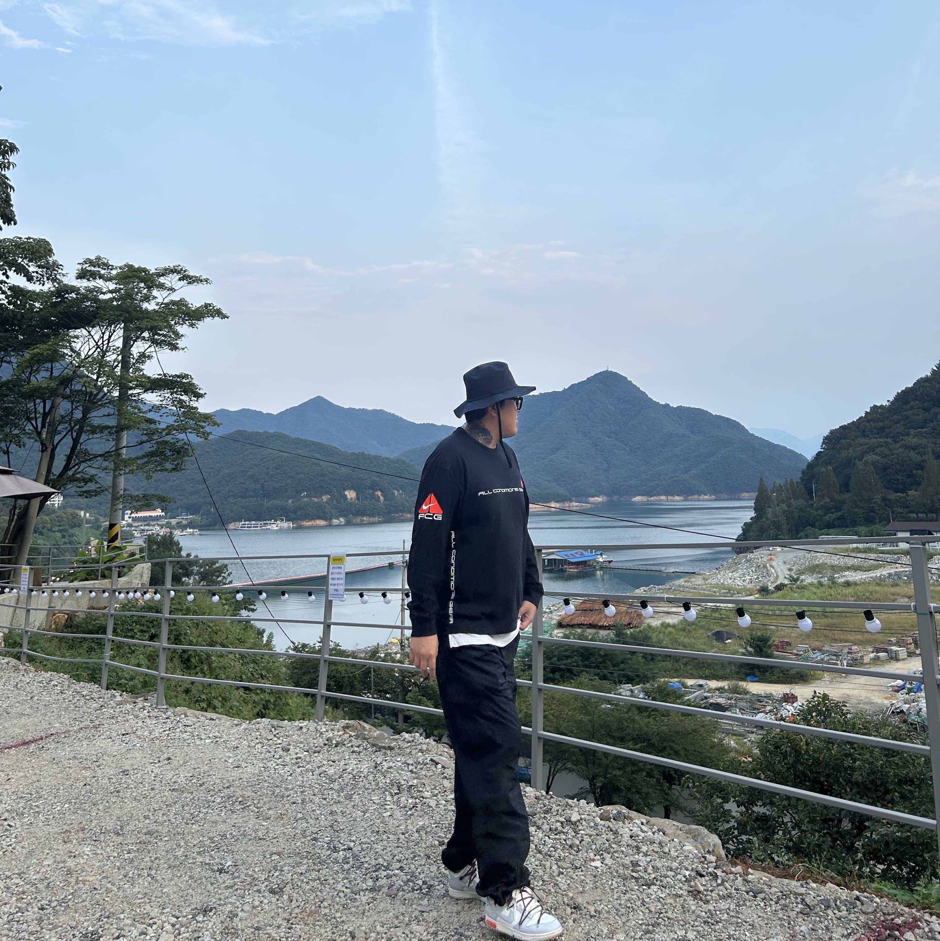 Nike NRG ACG SSNL Lungs Long Sleeve T-Shirt Black - Asia, Nike NRG ACG Bucket Black 착용 스타일