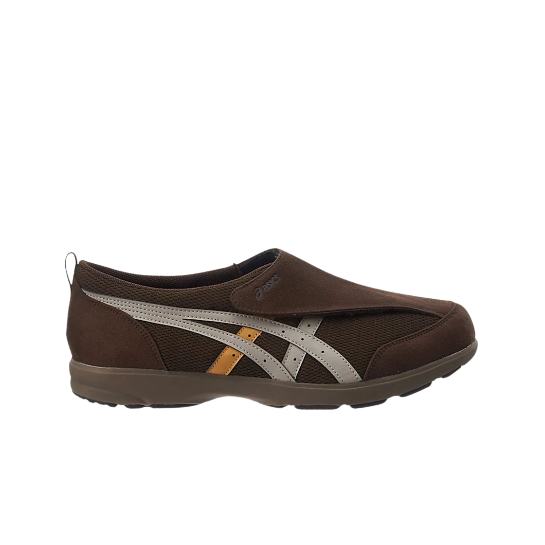 아식스 라이프워커 101 다크 브라운 베이지 - 3E 와이드(Asics Life Walker 101 Dark Brown Beige - 3E Wide)