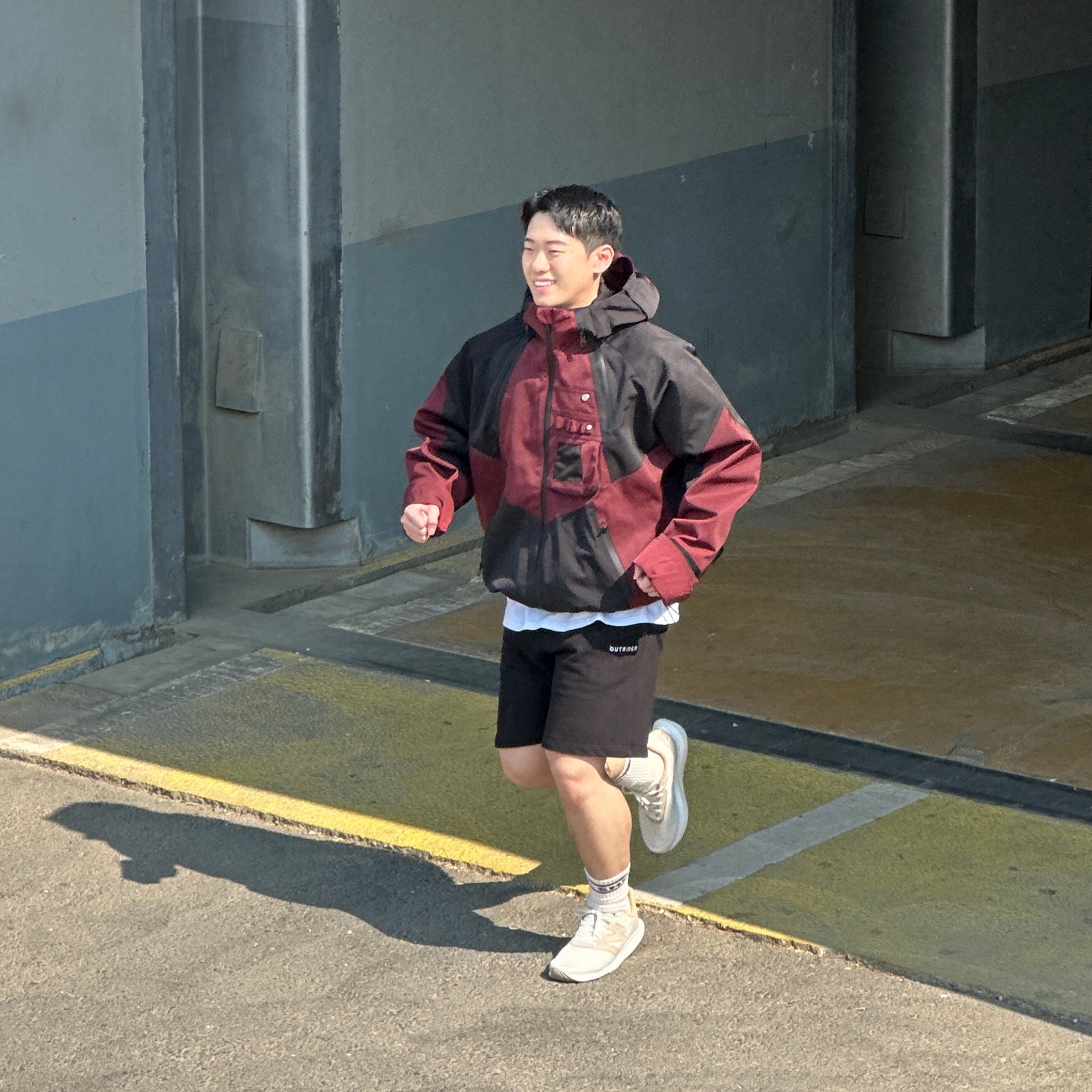 Undermycar Kame Multi Zip Turtle Shell Parka Hot Rod - 22FW 착용 스타일 - 2