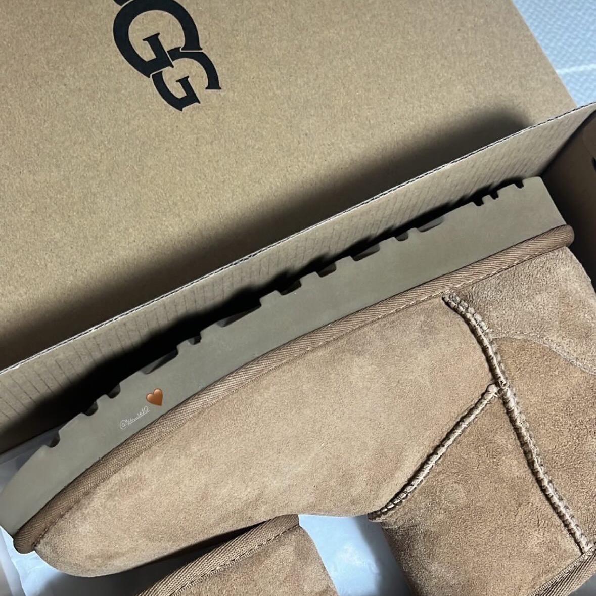 (W) UGG Classic Mini II Boots Chestnut 착용 스타일