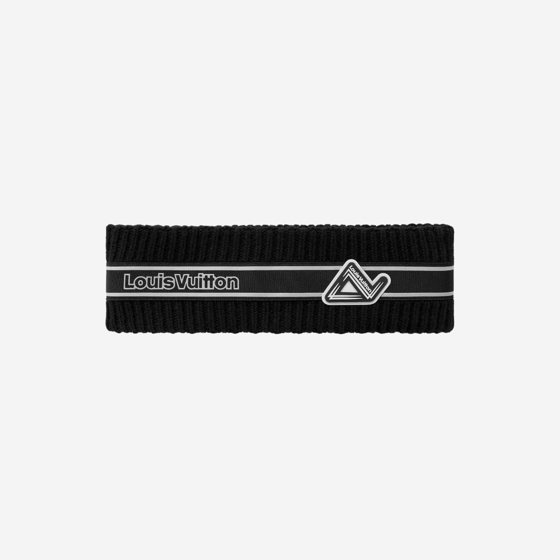 Louis Vuitton LV Carving Headband Black 상세 이미지 1