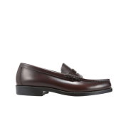 Haruta Leather Penny Loafer Dark Brown