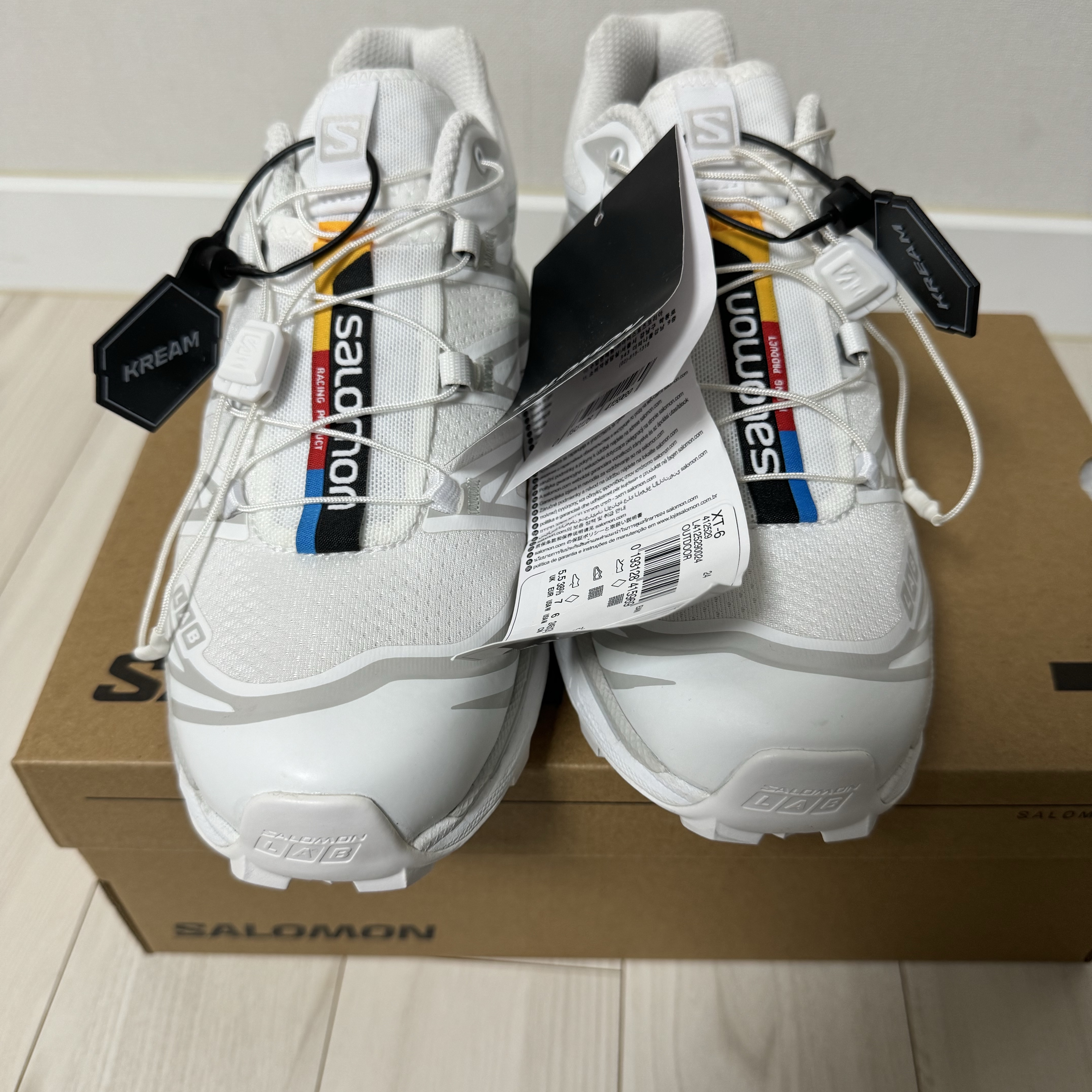 Salomon XT-6 ADV White 착용 스타일 - 1