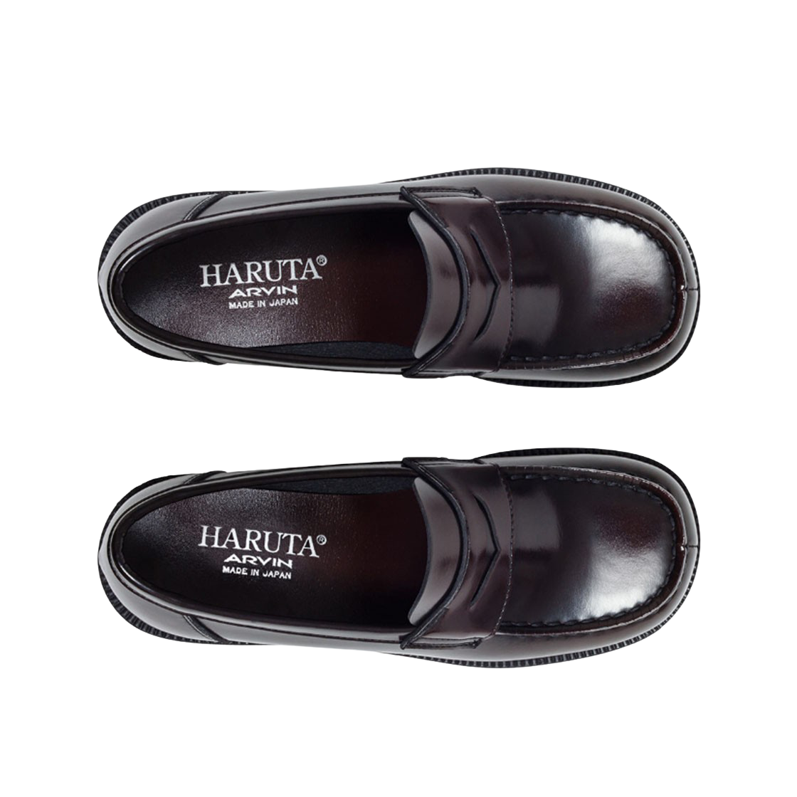 W) 하루타 스퀘어 토 페니 로퍼 자메이카 | HARUTA | KREAM
