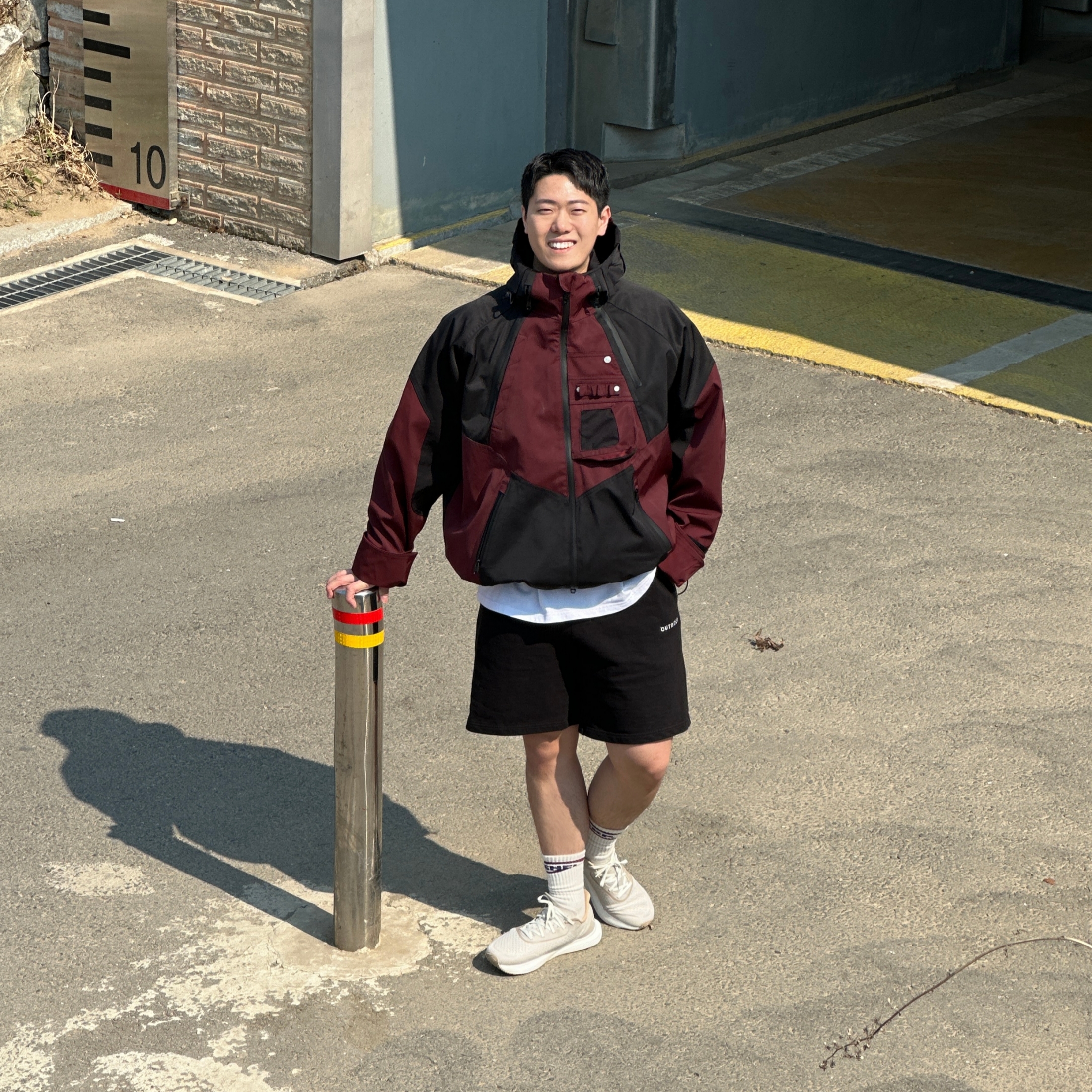 Undermycar Kame Multi Zip Turtle Shell Parka Hot Rod - 22FW 착용 스타일 - 4