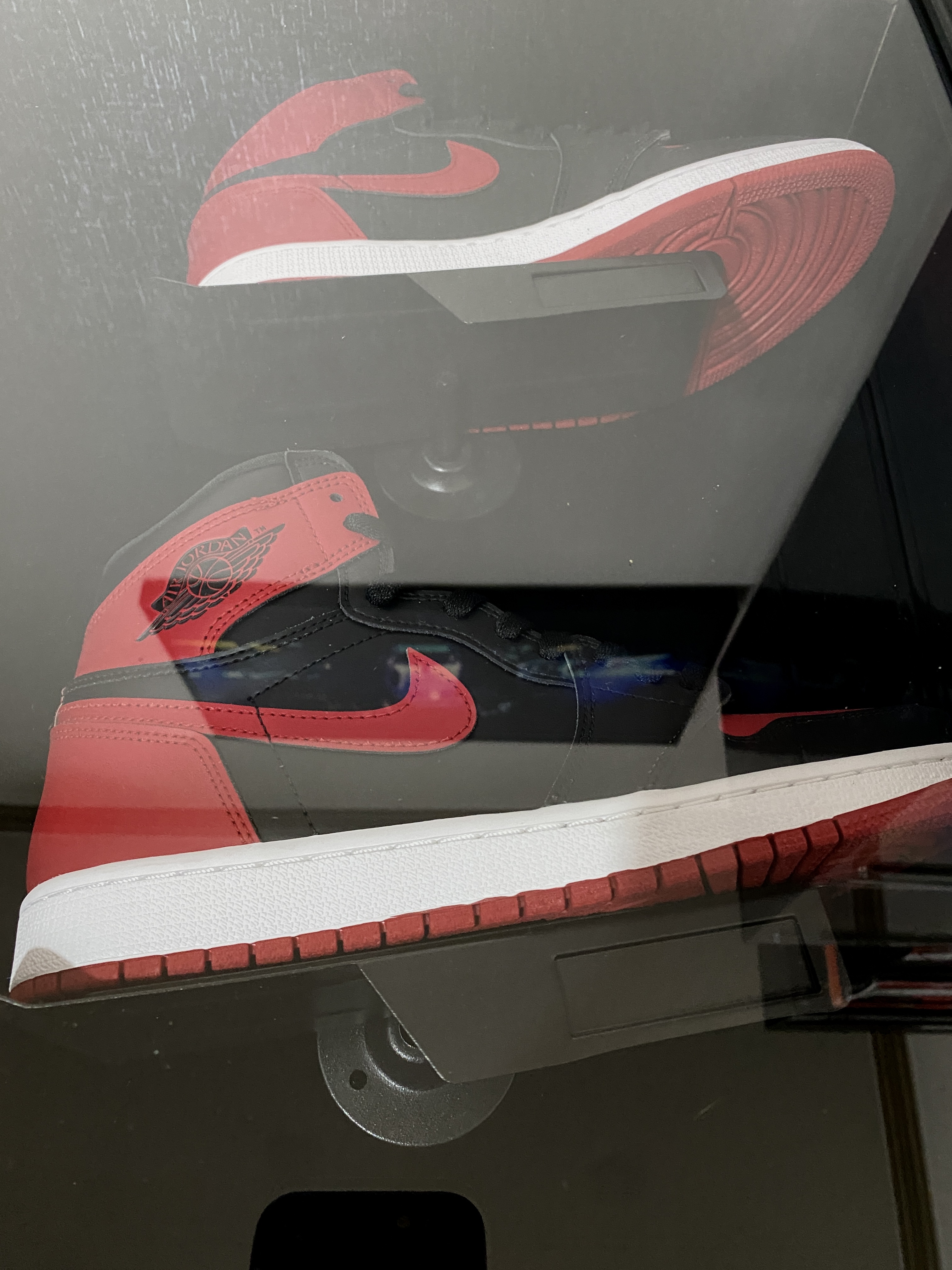 Jordan 1 Retro High OG Patent Bred 착용 스타일 - 2