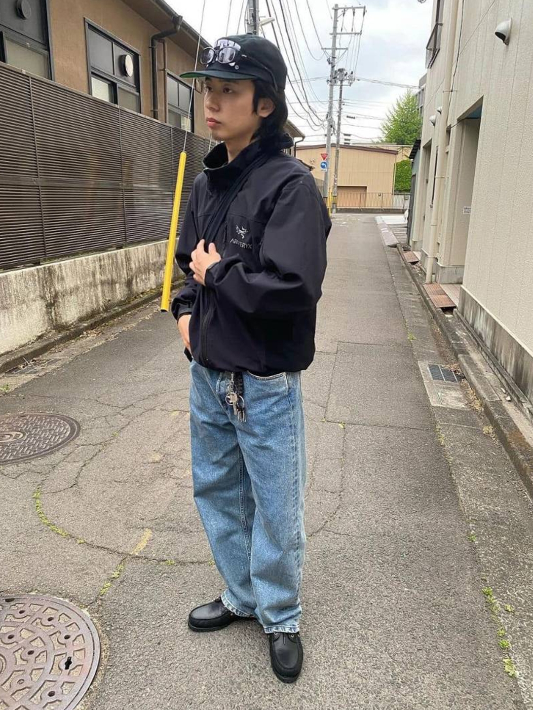 Arc'teryx Atom SL Anorak Black, Arc'teryx Beta LT Jacket Tatsu 착용 스타일 - 2