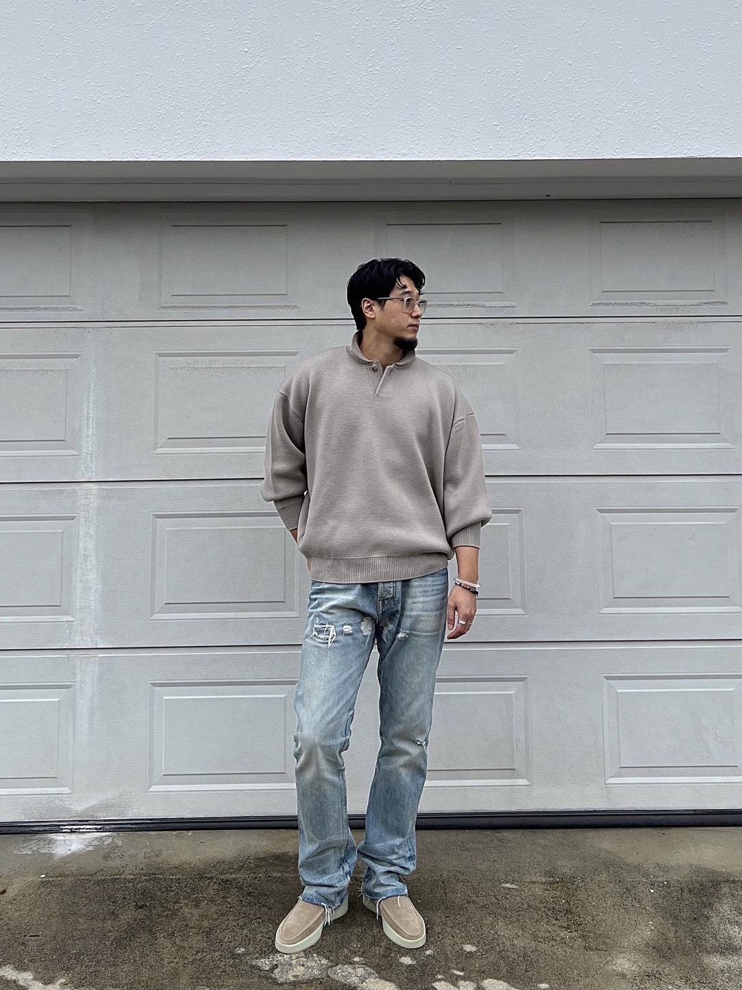Fear of God The Loafer Daino 착용 스타일