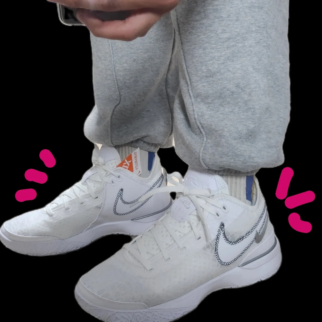 Nike LeBron NXXT Gen EP White Black 착용 스타일