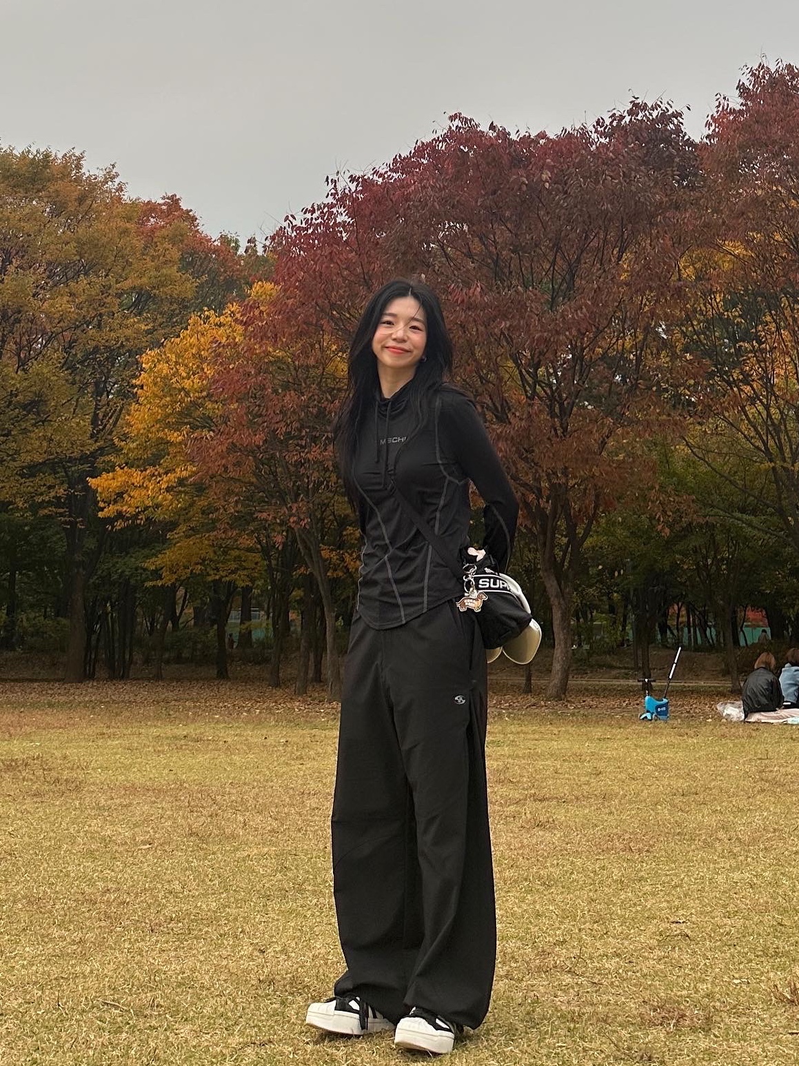 Sansan Gear Side Snap Pants V2 Black - 23FW, Y-3 Yohji Star Black White 착용 스타일
