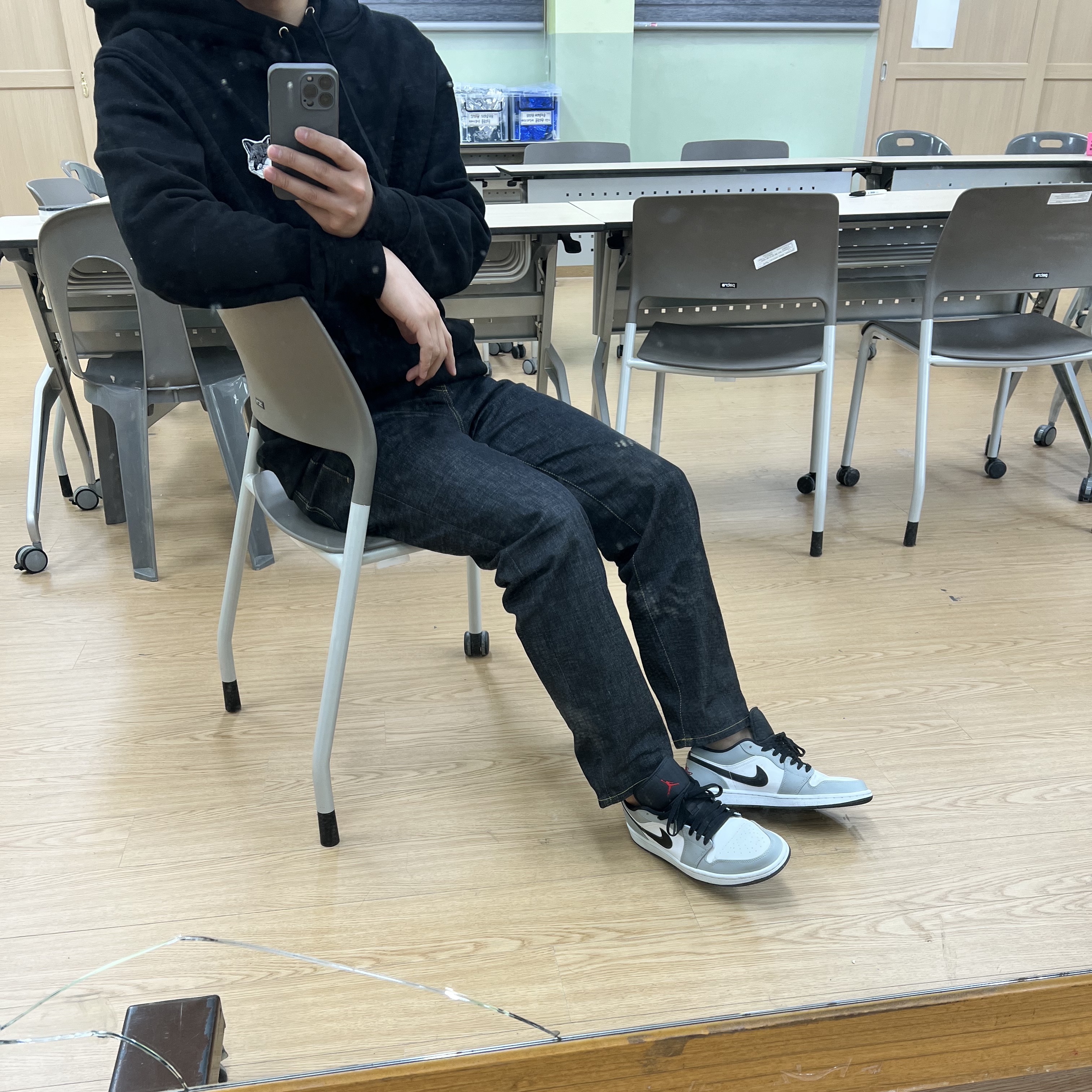 Jordan 1 Low Light Smoke Grey 착용 스타일