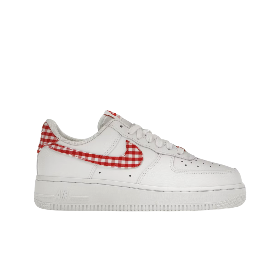 (W) 나이키 에어포스 1 '07 에센셜 화이트 미스틱 레드((W) Nike Air Force 1 '07 Essential White Mystic Red)