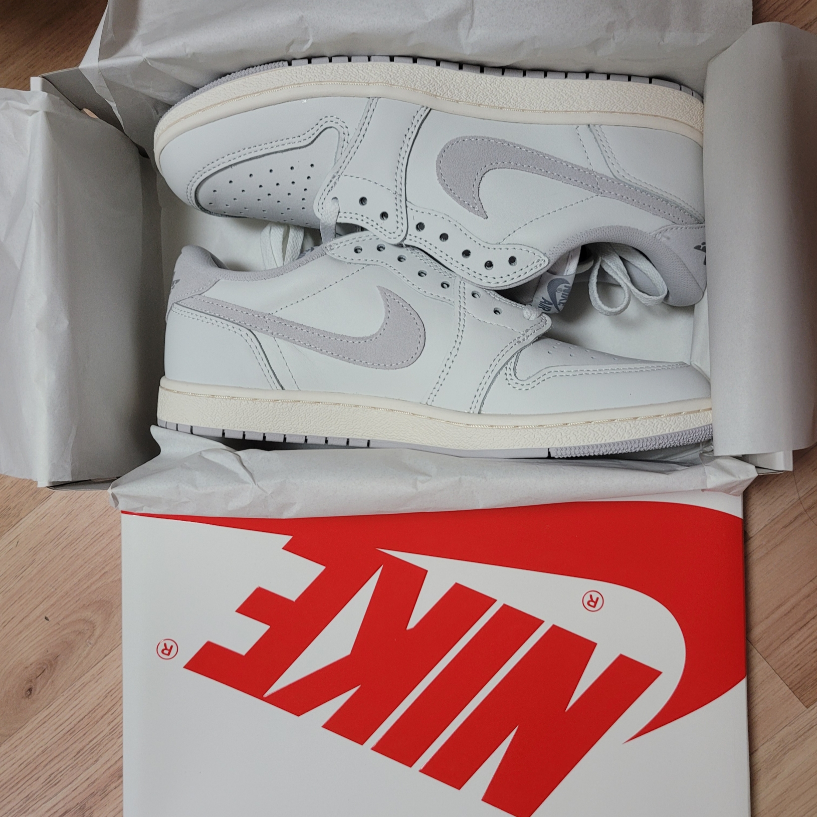 Jordan 1 Low 85 Neutral Grey 착용 스타일 - 4