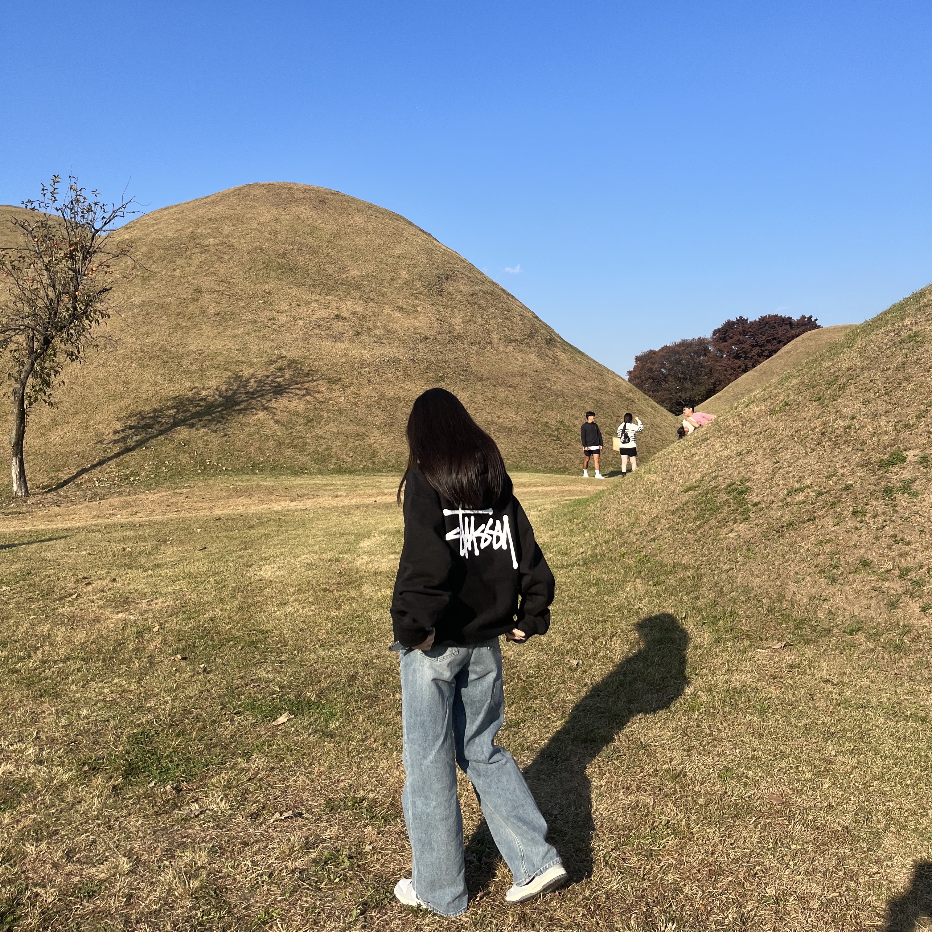 Stussy Basic Stussy Hoodie Black 2023 착용 스타일 - 1