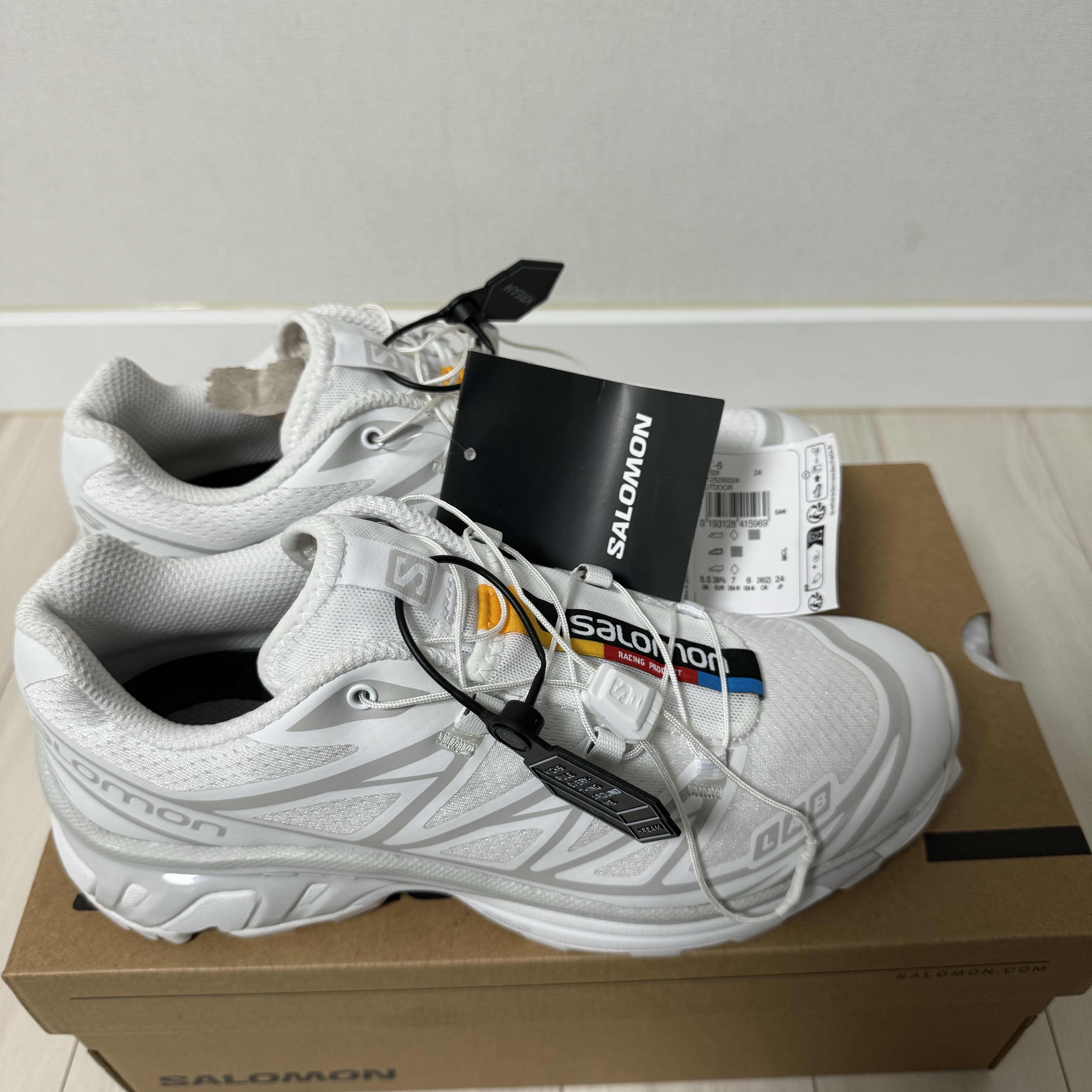 Salomon XT-6 ADV White 착용 스타일 - 3