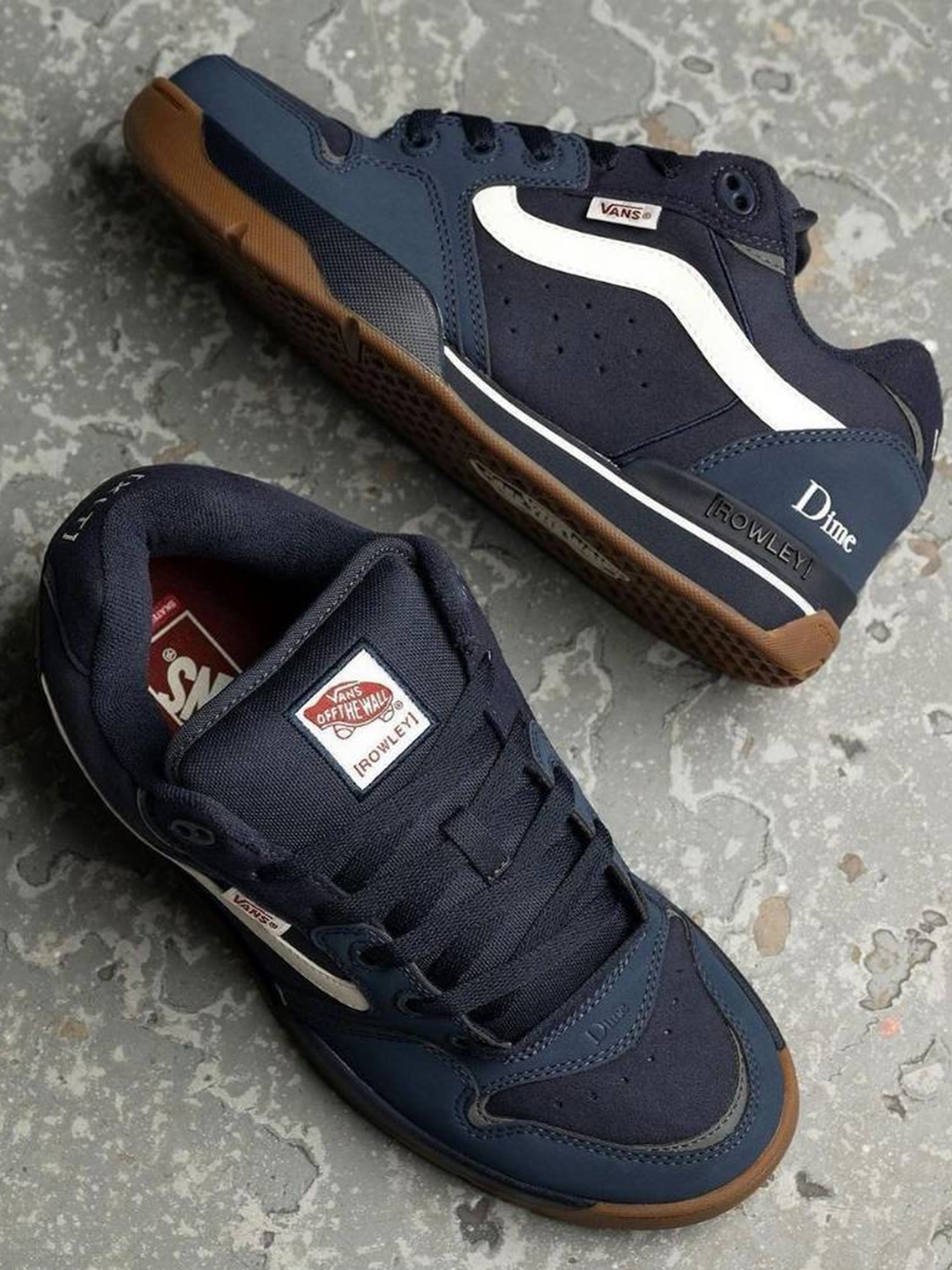 Vans x Dime XLT Navy 착용 스타일 - 3