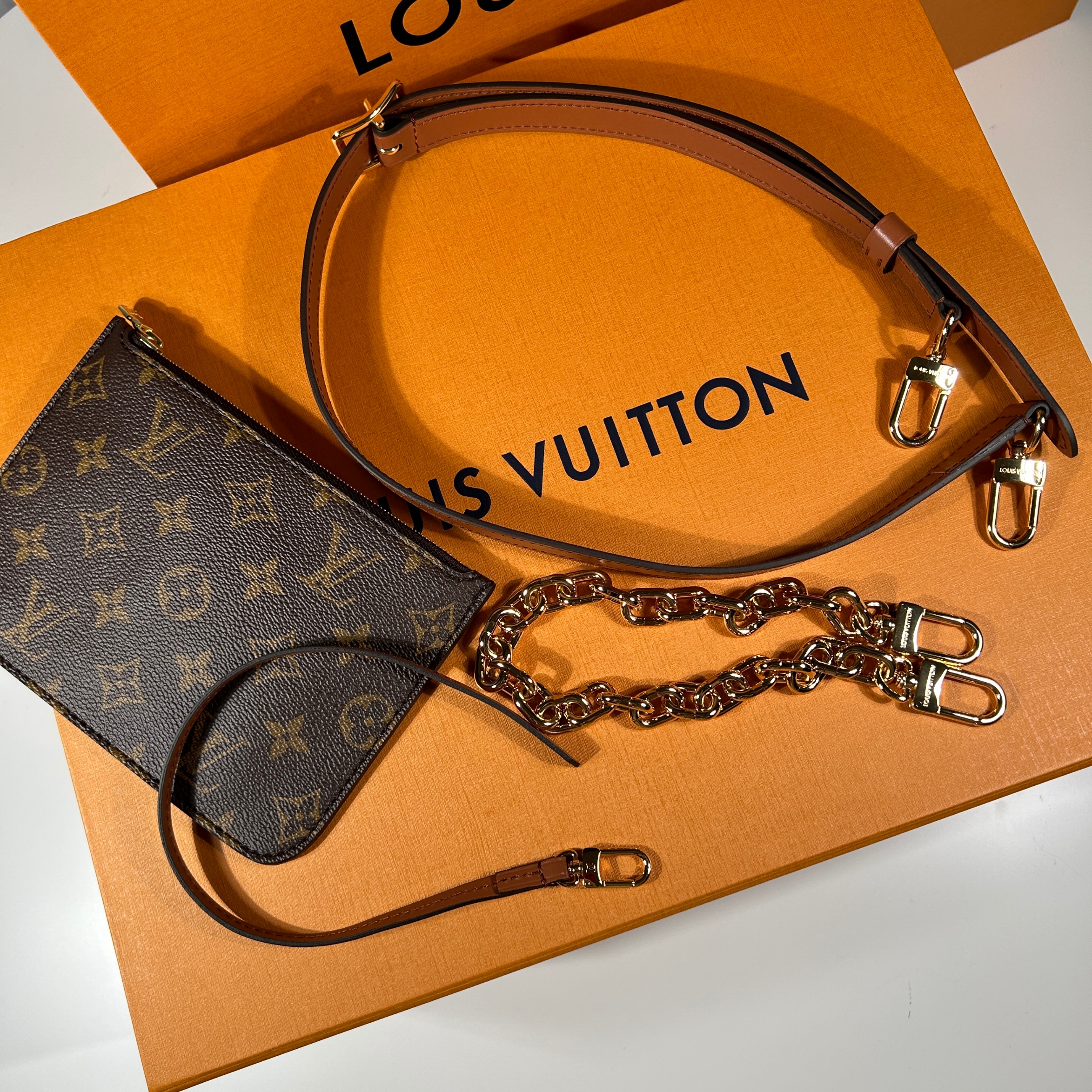 Louis Vuitton Loop Hobo Monogram 착용 스타일 - 4