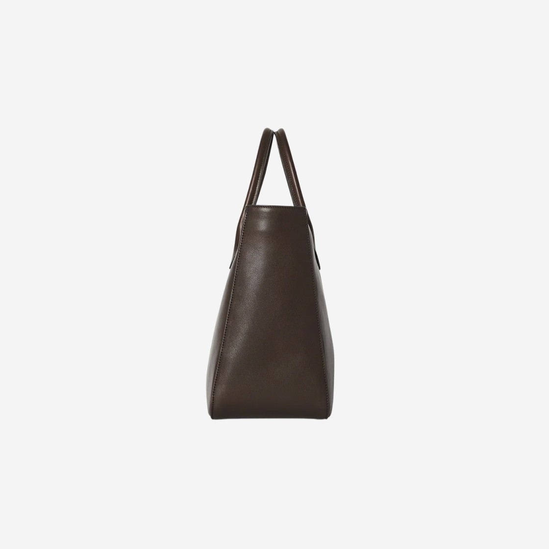 The Row E/W Day Luxe Bag in Leather Deep Brown 상세 이미지 3