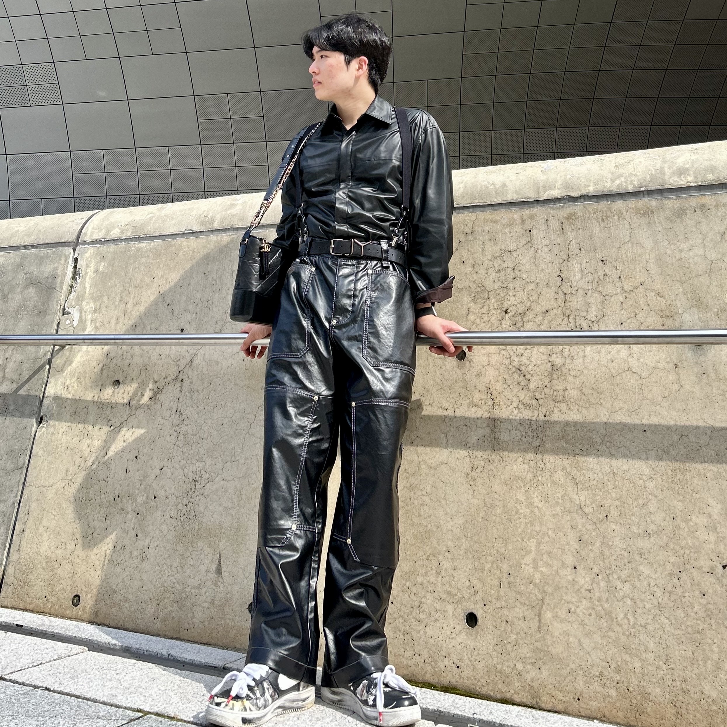 Nike x Peaceminusone Air Force 1 Low Para-Noise, Chanel Gabrielle Small Hobo Bag Aged Calfskin & Gold Black 착용 스타일