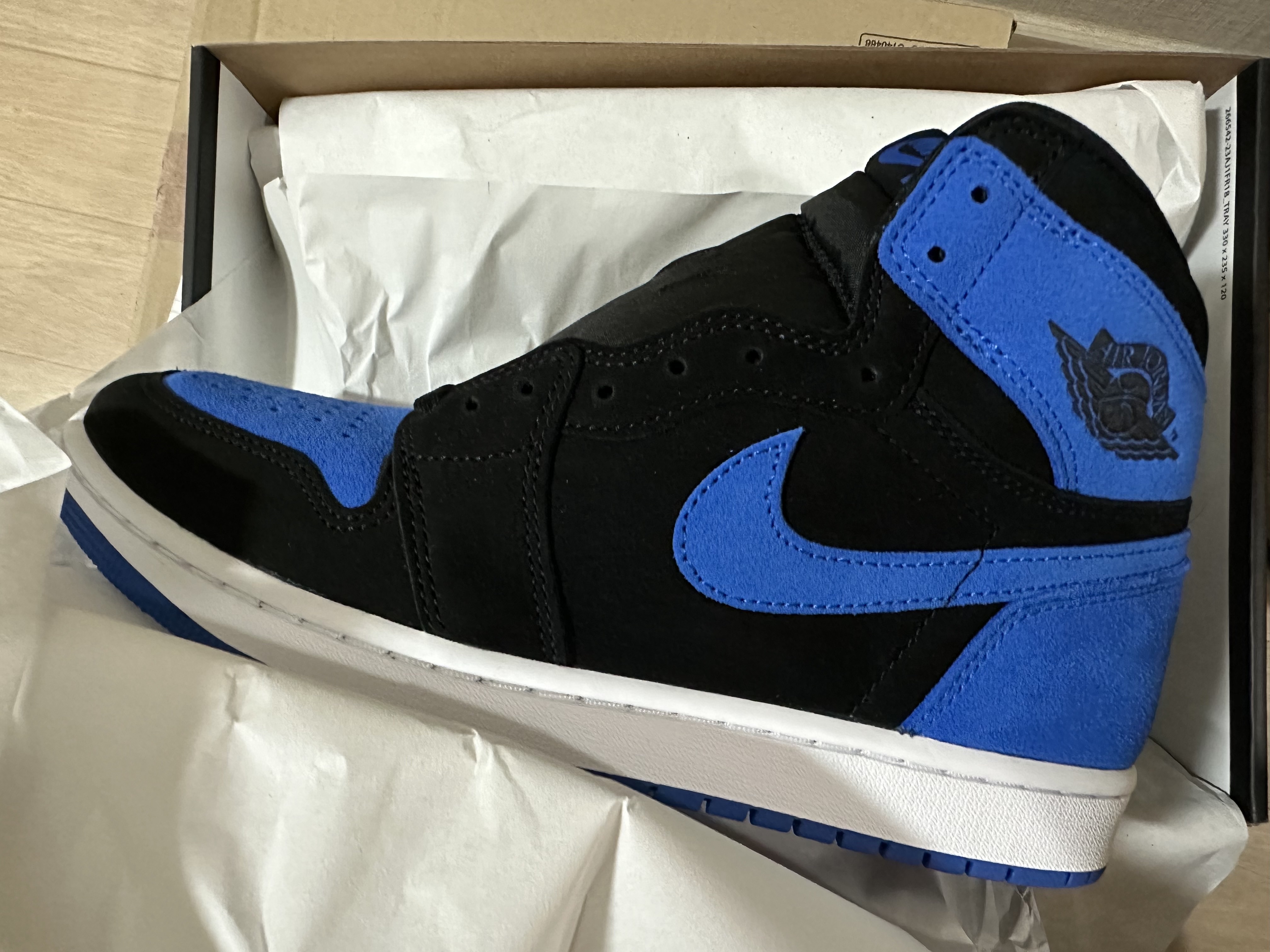 Jordan 1 Retro High OG Royal Reimagined 착용 스타일