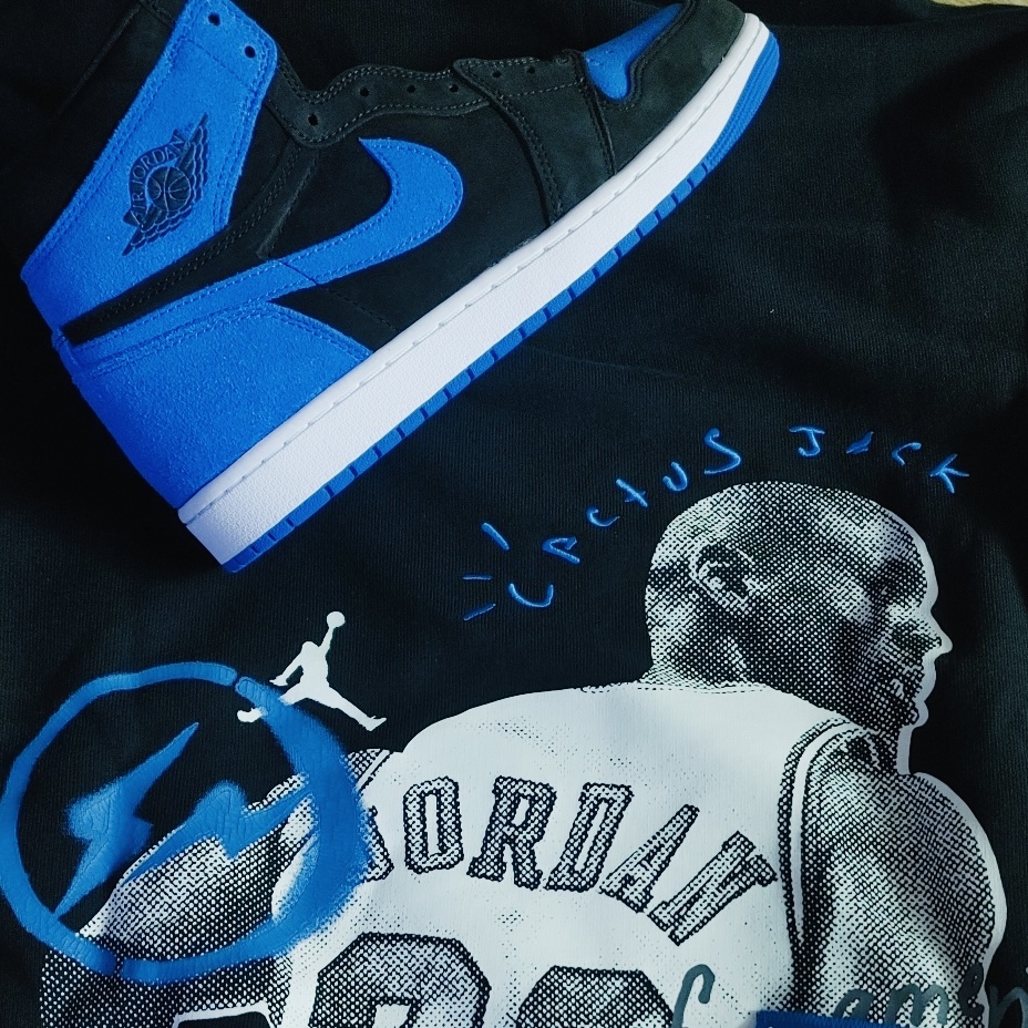 Jordan 1 Retro High OG Royal Reimagined 착용 스타일
