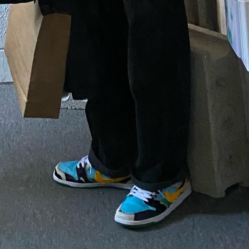 Nike x Ben & Jerry's SB Dunk Low Chunky Dunky 착용 스타일