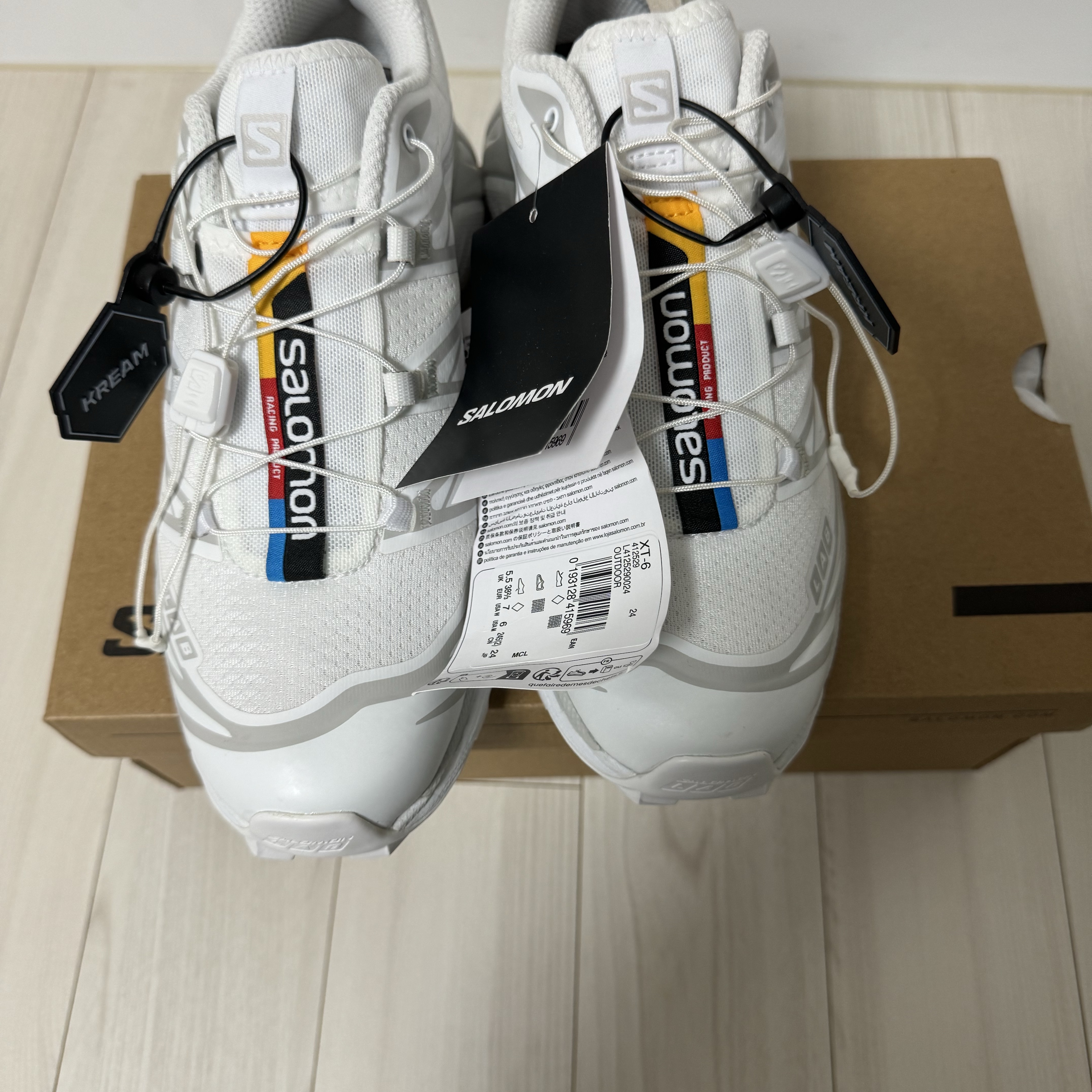 Salomon XT-6 ADV White 착용 스타일 - 2