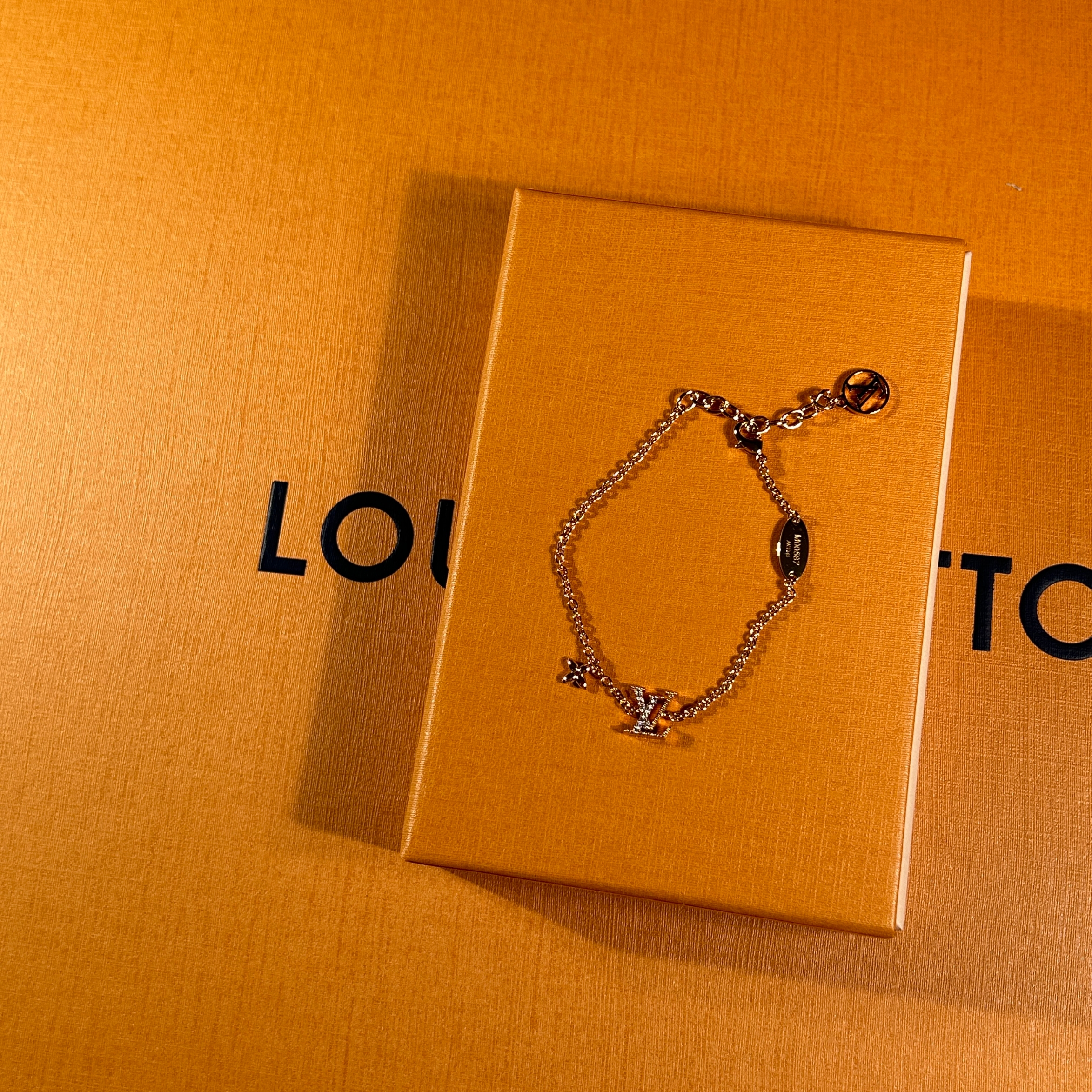 (W) Louis Vuitton LV Iconic Bracelet Gold 착용 스타일 - 4