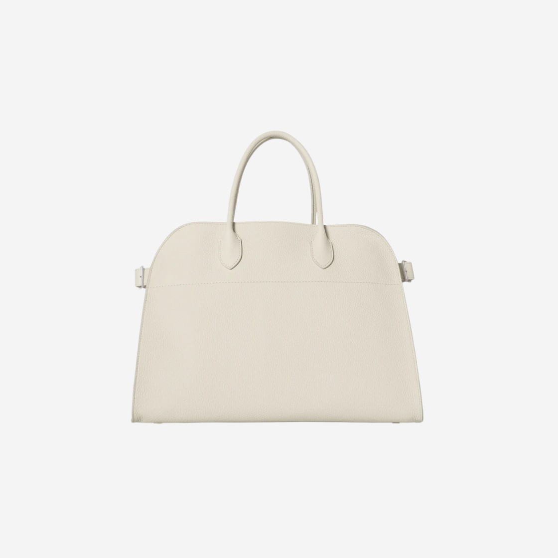 The Row Soft Margaux 15 Bag in Leather Ivory 상세 이미지 1