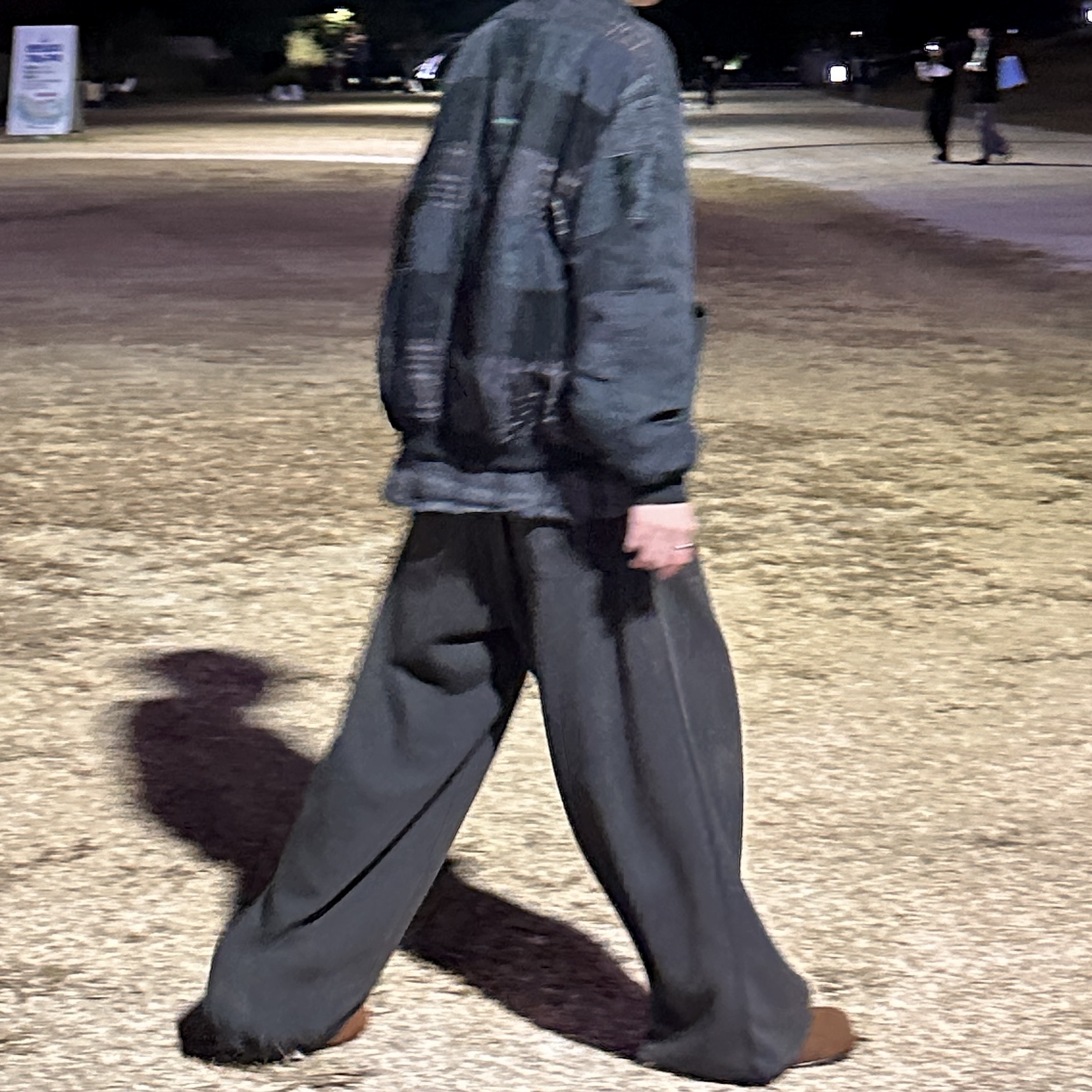 Polyteru x 1011 Patched Tanker Bomber Black - 23FW 착용 스타일