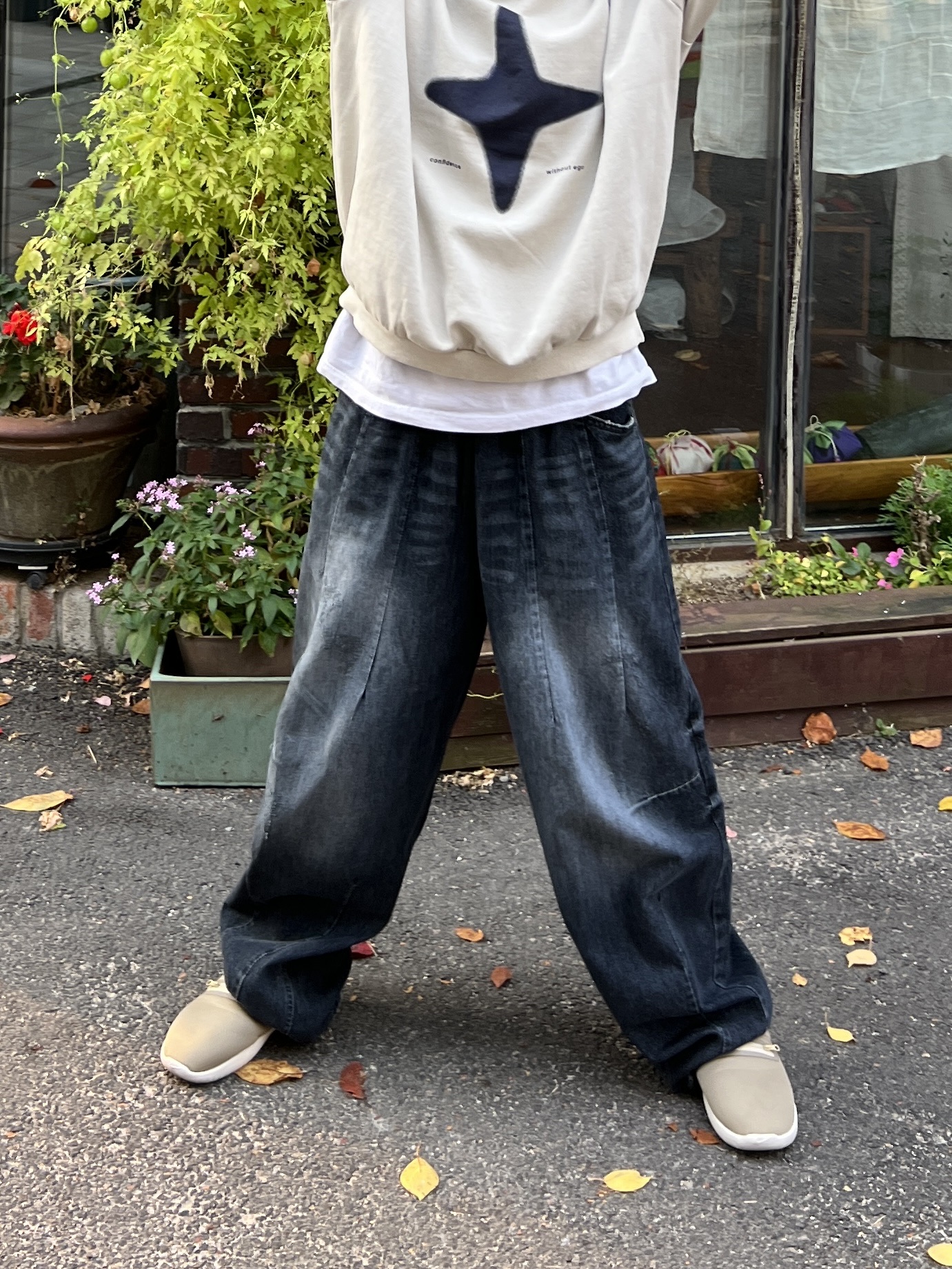 Nike Burrow Khaki Rattan 착용 스타일 - 4