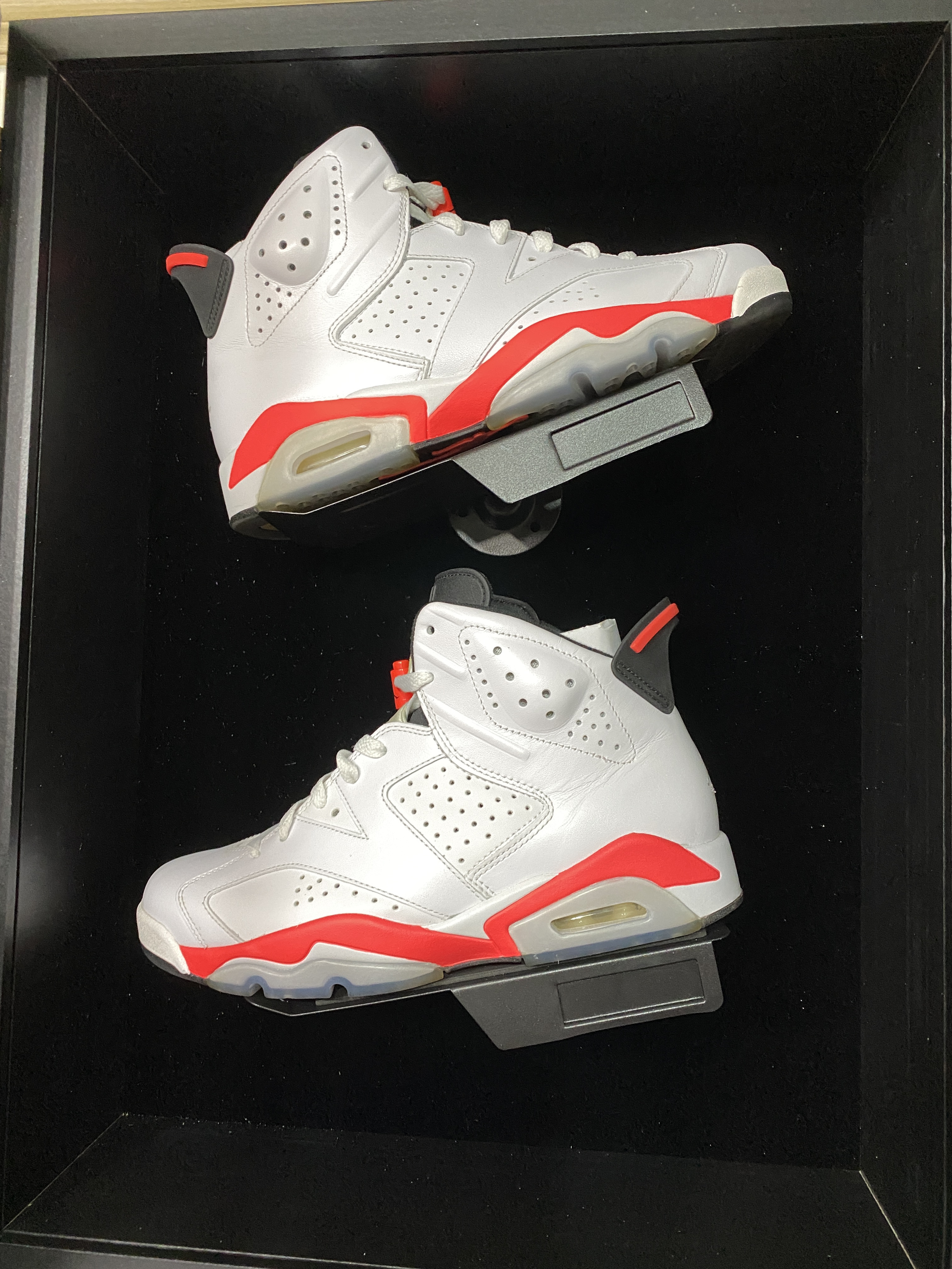 Jordan 6 Retro Infrared White 2014 착용 스타일 - 1