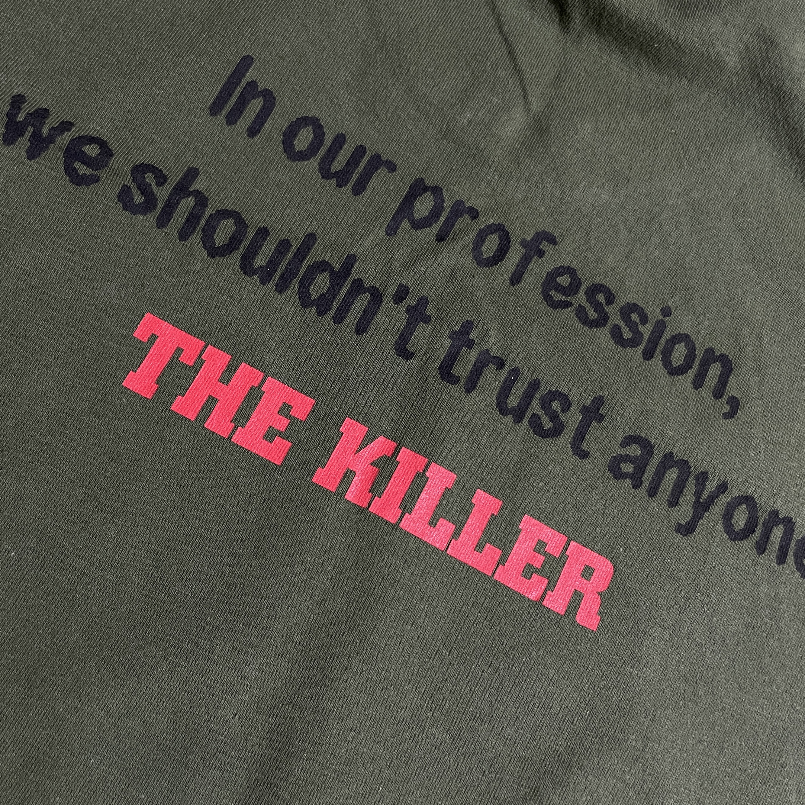 Supreme The Killer Trust T-Shirt Olive - 18FW 착용 스타일 - 2