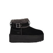 (W) UGG Ultra Mini Belted Roller Black