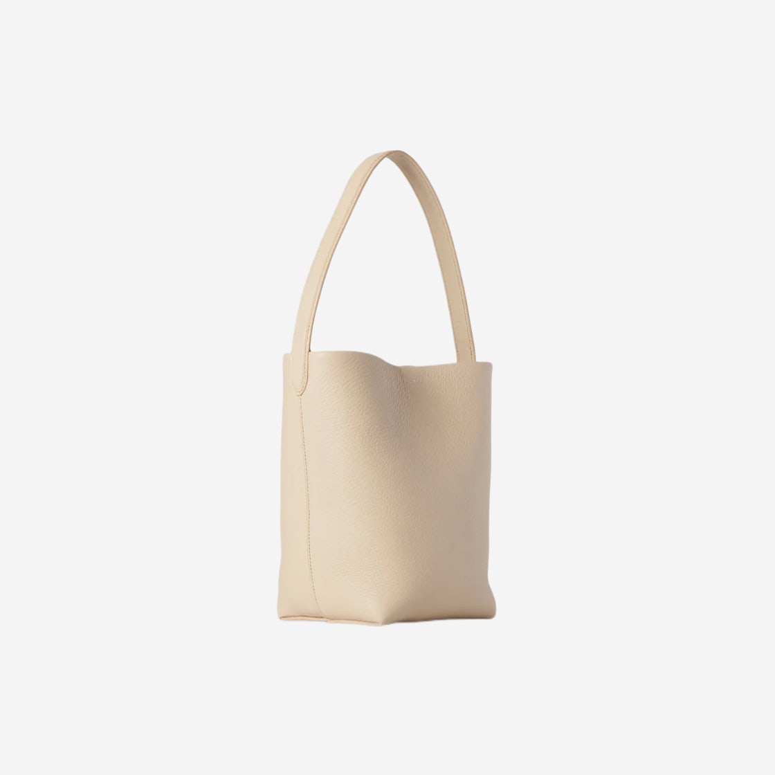 THE ROW N/S Park Tote Small Grain Calfskin Leather one belt Tote Bag W1314 L129 Brown Terracotta Bordeaux Burgundy