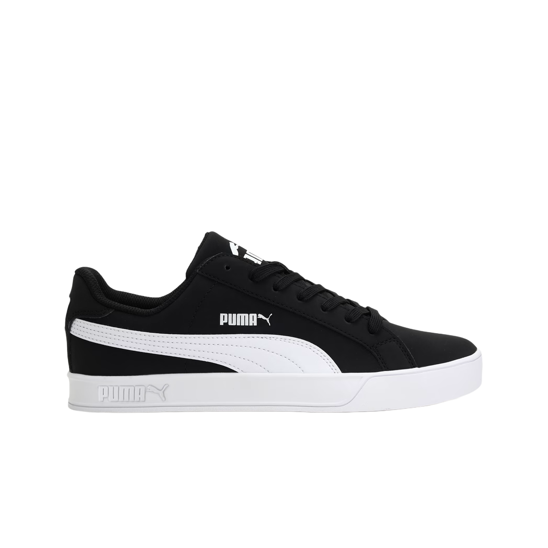 359622-09 Puma Smash Vulc Black White