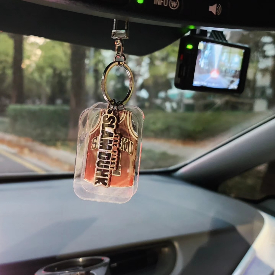 The First Slam Dunk Keychain Jeong Daeman 착용 스타일
