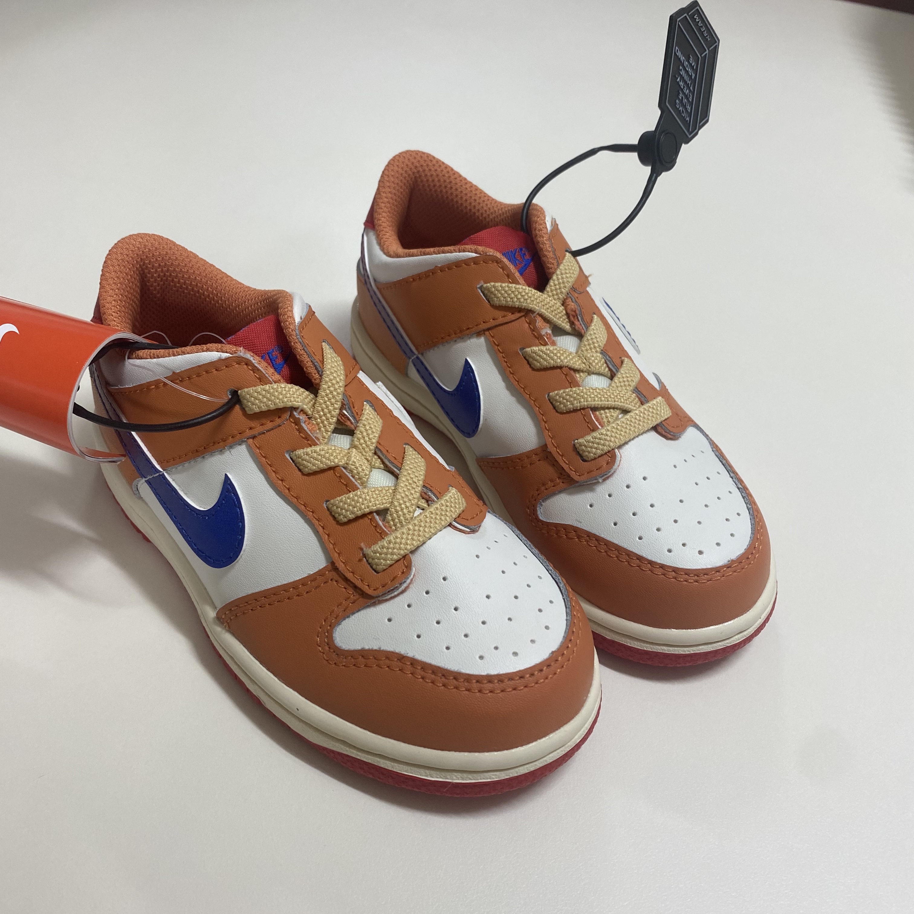 (TD) Nike Dunk Low Hot Curry and Game Royal 착용 스타일 - 1