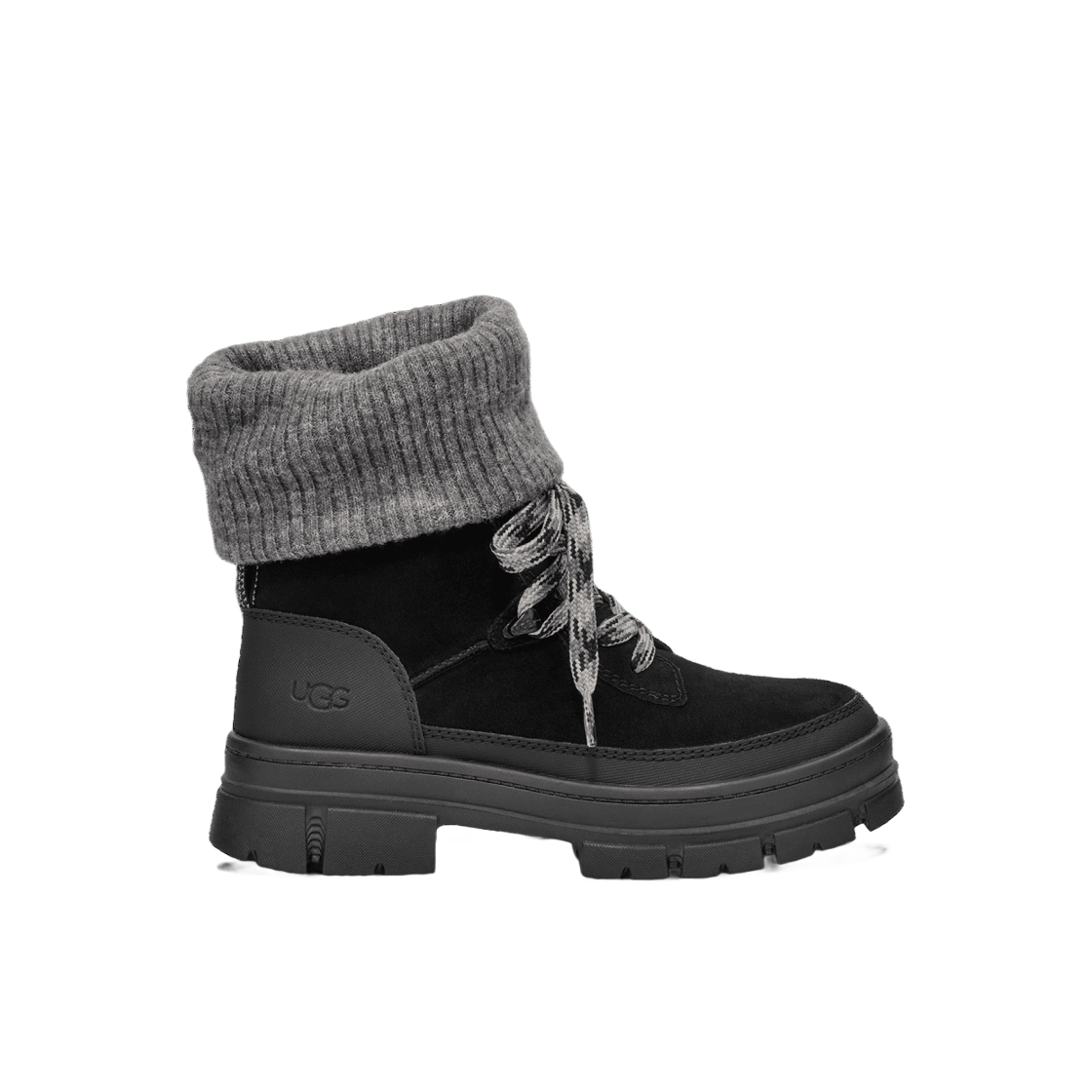 (W) UGG Ashton Hiker Black 상세 이미지 1