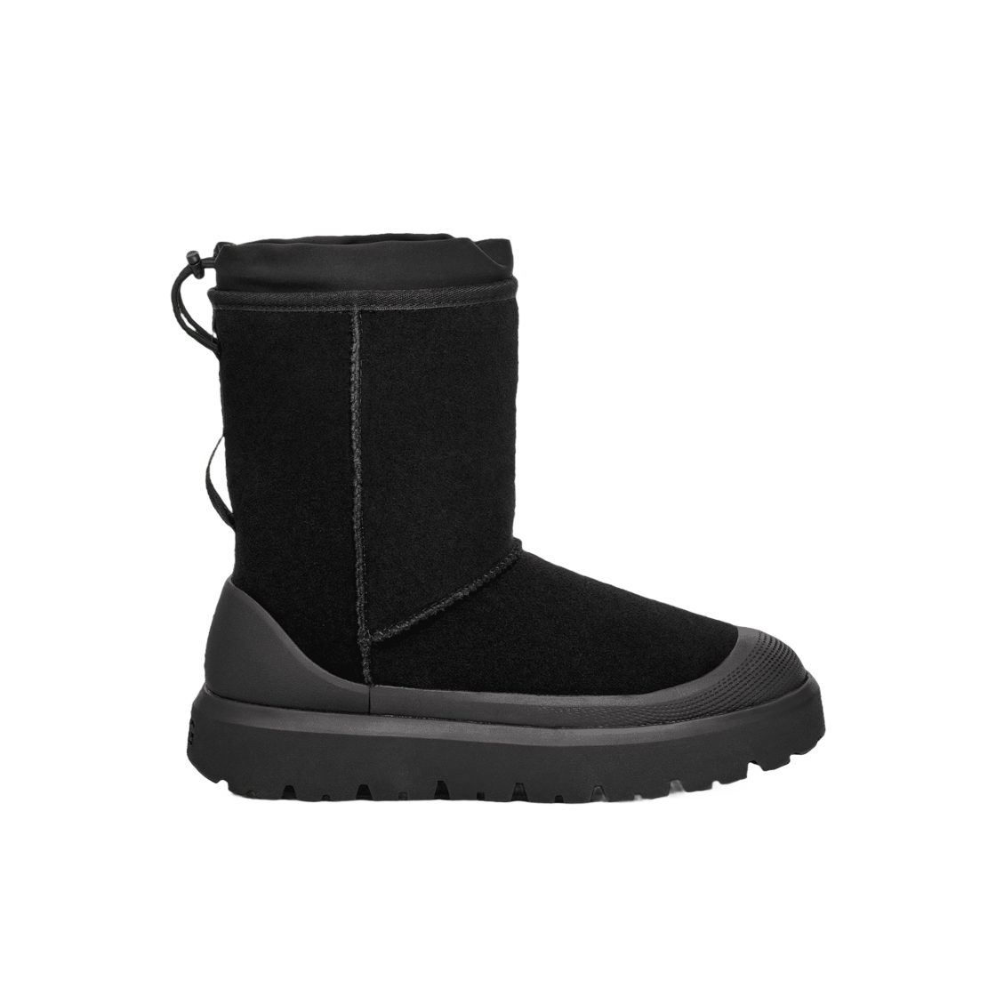 UGG Classic Short Weather Hybrid Black Black 상세 이미지 1