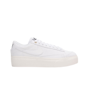 (W) Nike Blazer Low Platform Canvas White Sail