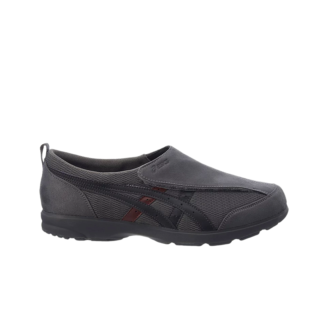 아식스 라이프워커 101 웜 그레이 차콜 그레이 - 3E 와이드(Asics Life Walker 101 Warm Grey Charcoal Grey - 3E Wide)