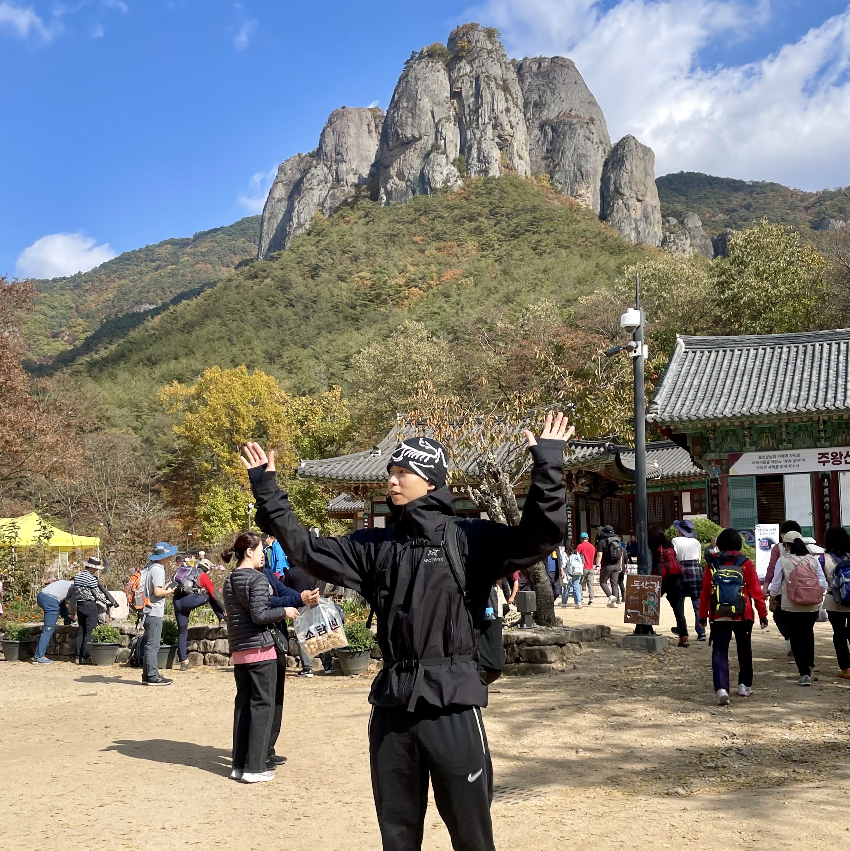 Arc'teryx Bird Head Toque Orca, Arc'teryx Beta Jacket Black 착용 스타일