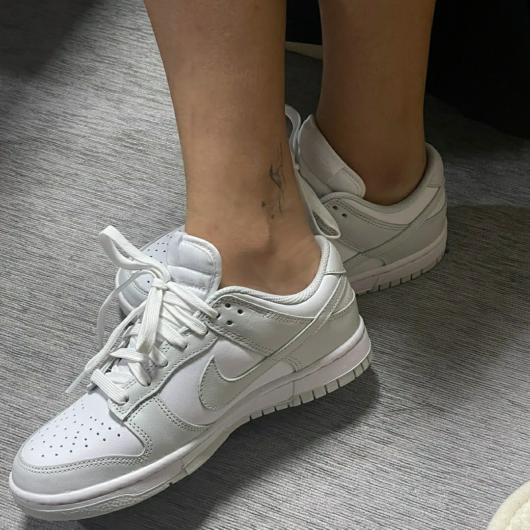 (W) Nike Dunk Low Photon Dust 착용 스타일