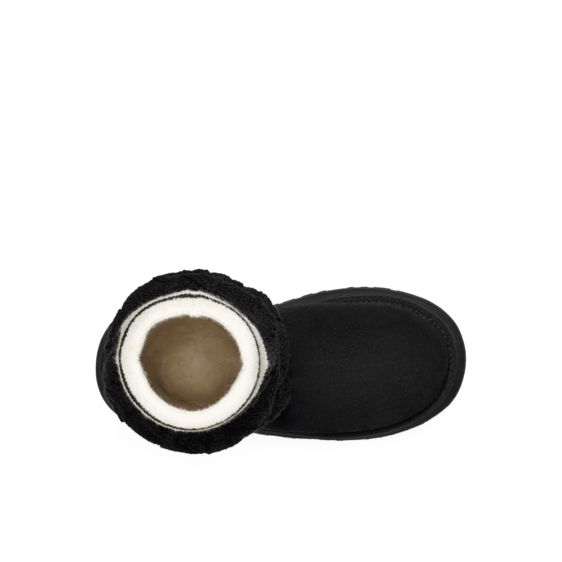 (W) 어그 클래식 스웨터 레터 블랙((W) UGG Classic Sweater Letter Black) - 2