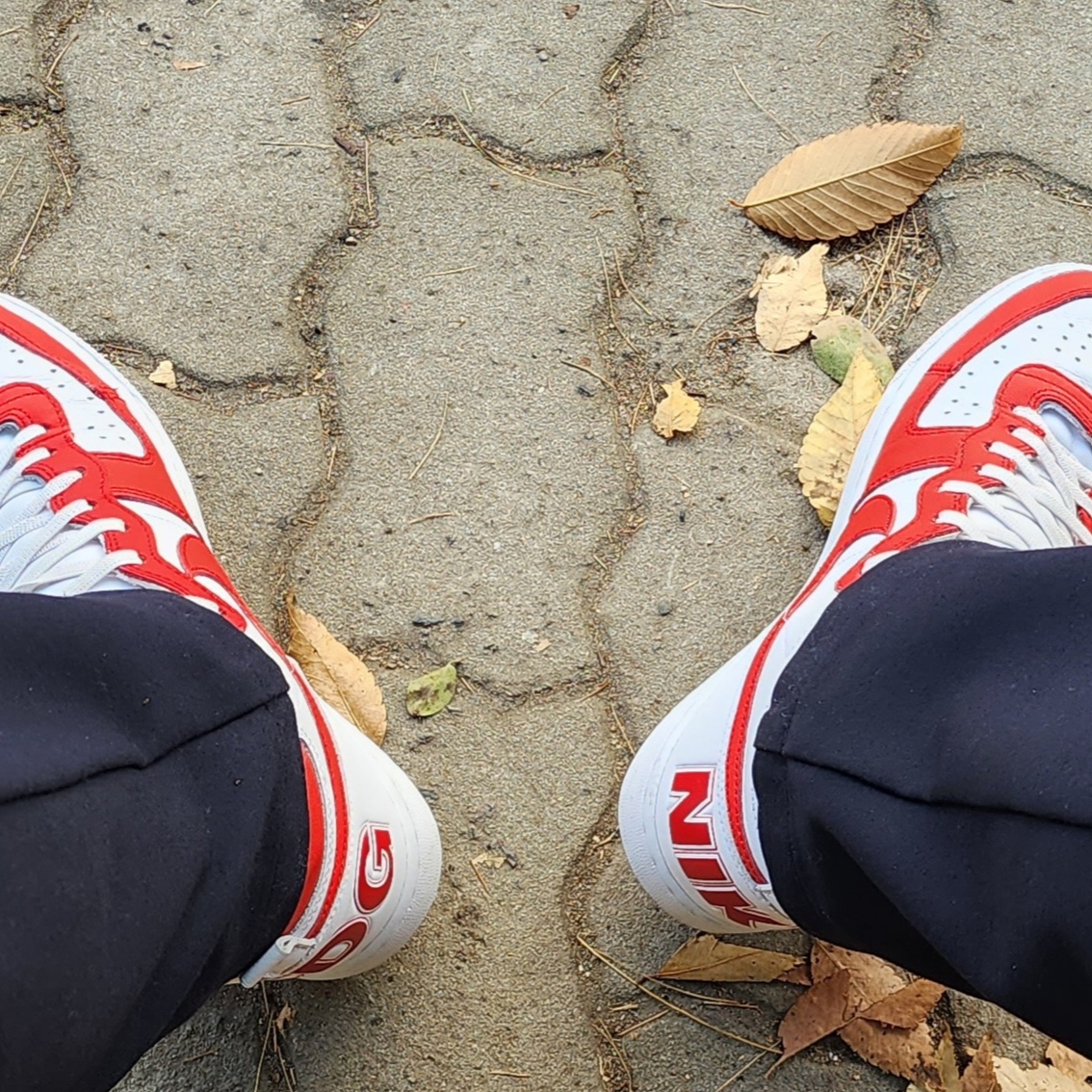 Nike x Comme des Garcons Homme Plus Terminator High Red 착용 스타일