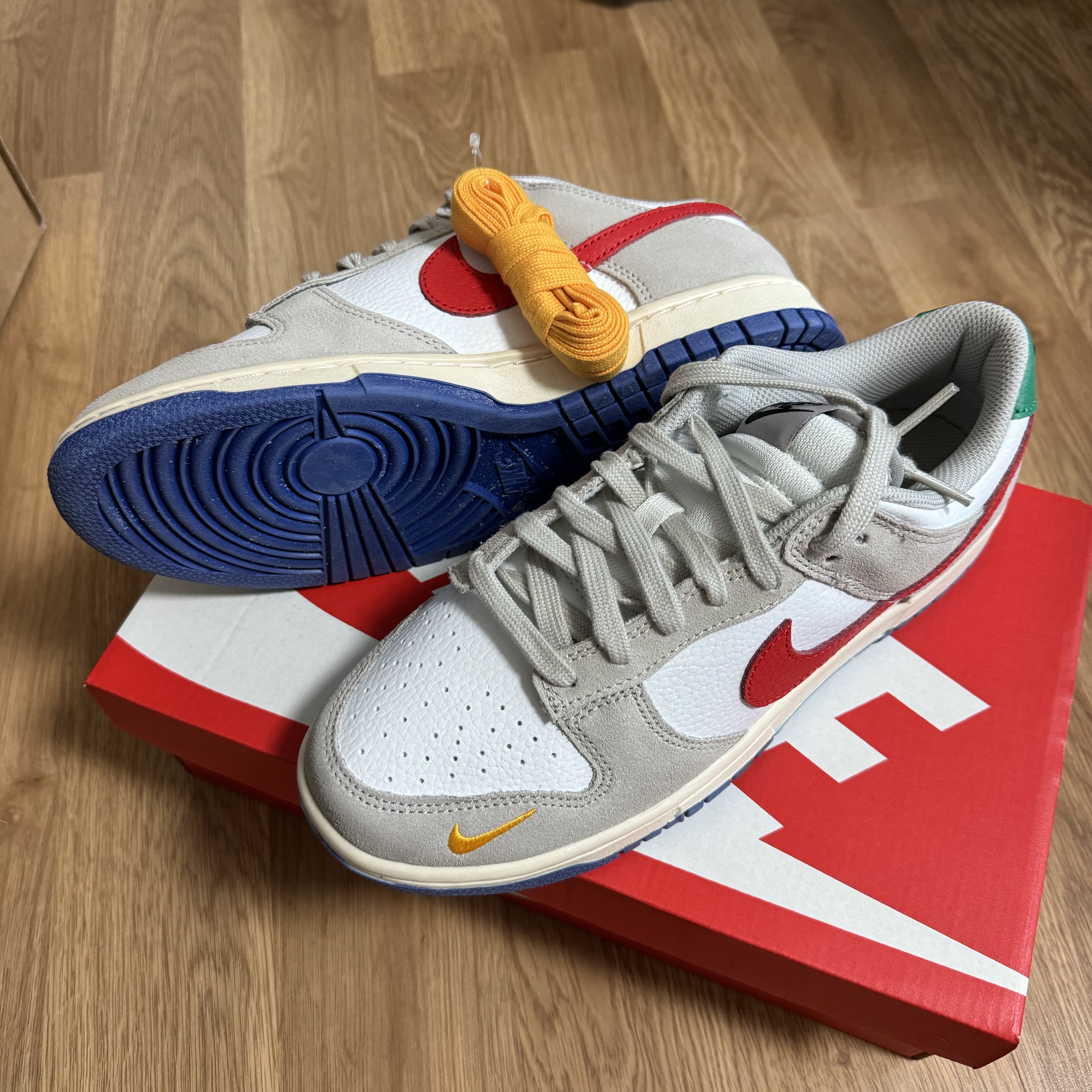 Nike Dunk Low Light Iron Ore 착용 스타일 - 2