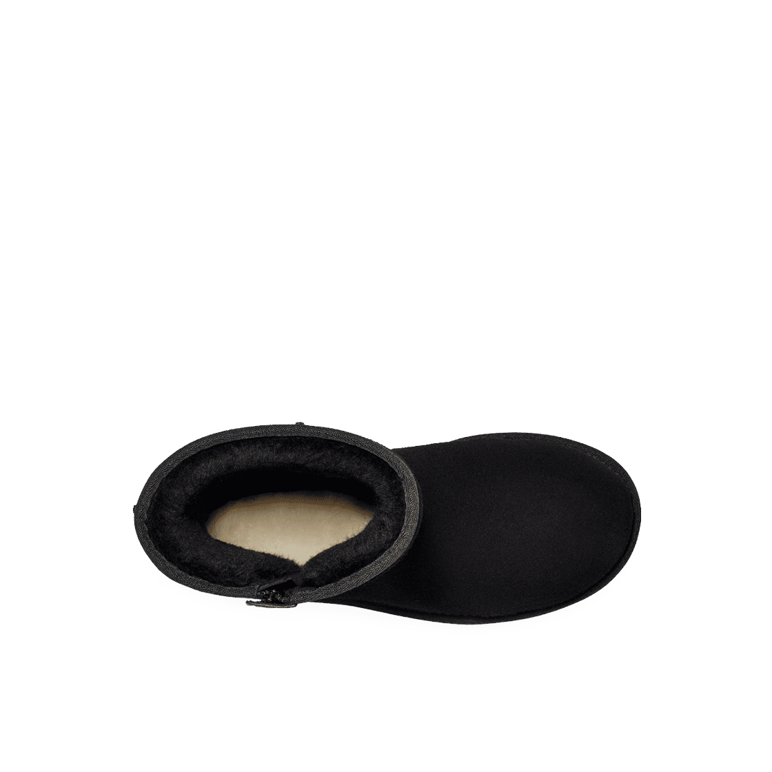 (W) 어그 클래식 쇼트 베일리 지퍼 블랙((W) UGG Classic Short Bailey Zip Black) - 2